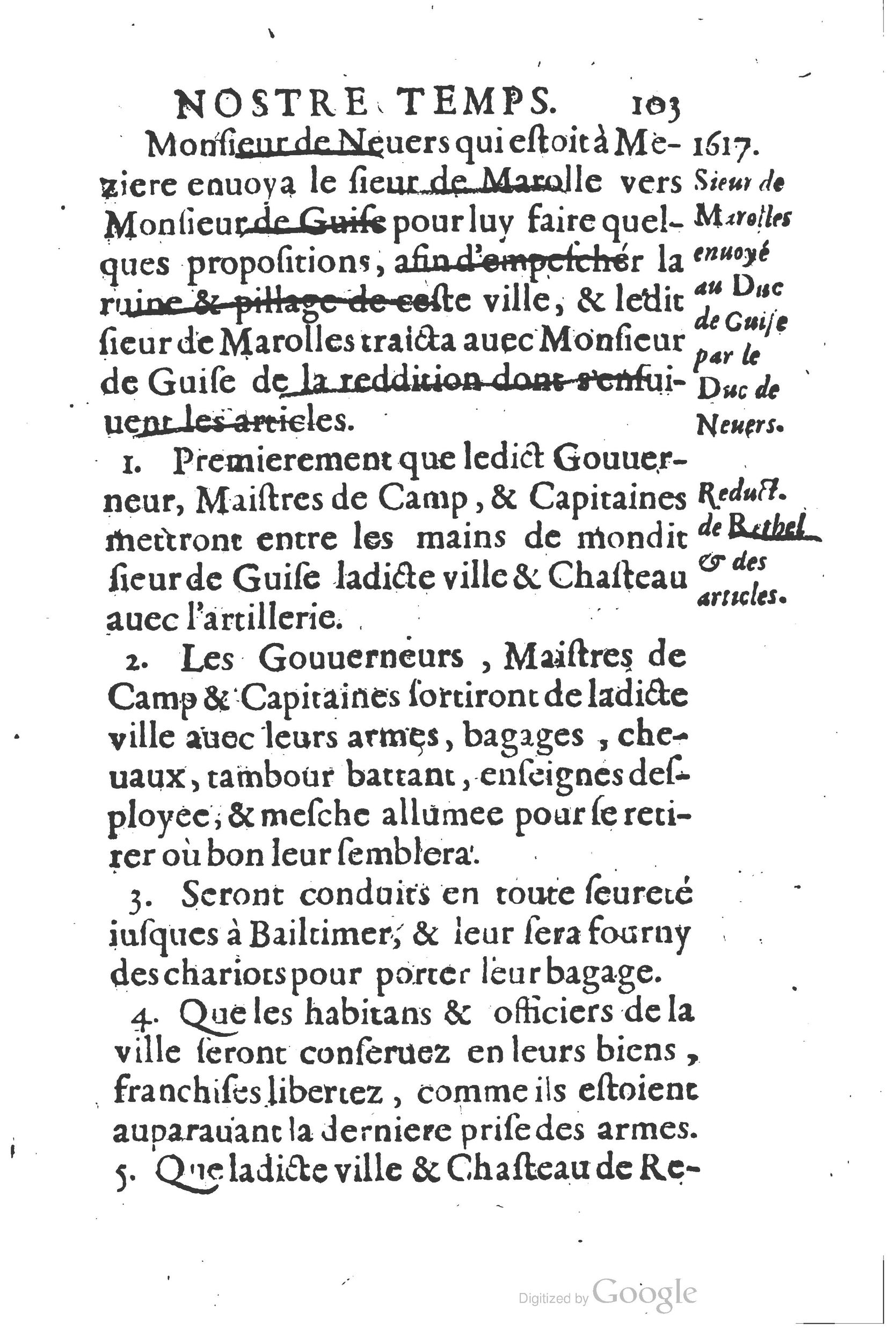 1626 - Joseph Bouillerot - Trésor de l’histoire générale de notre temps - BSB Munich