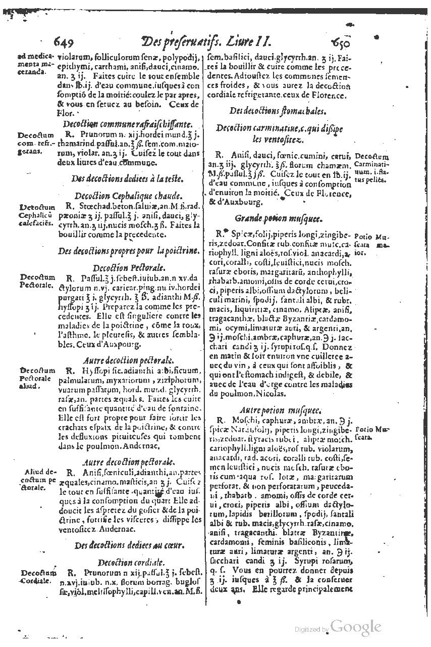 1616 - Étienne Gamonet - Grand trésor ou dispensaire - BSB Munich