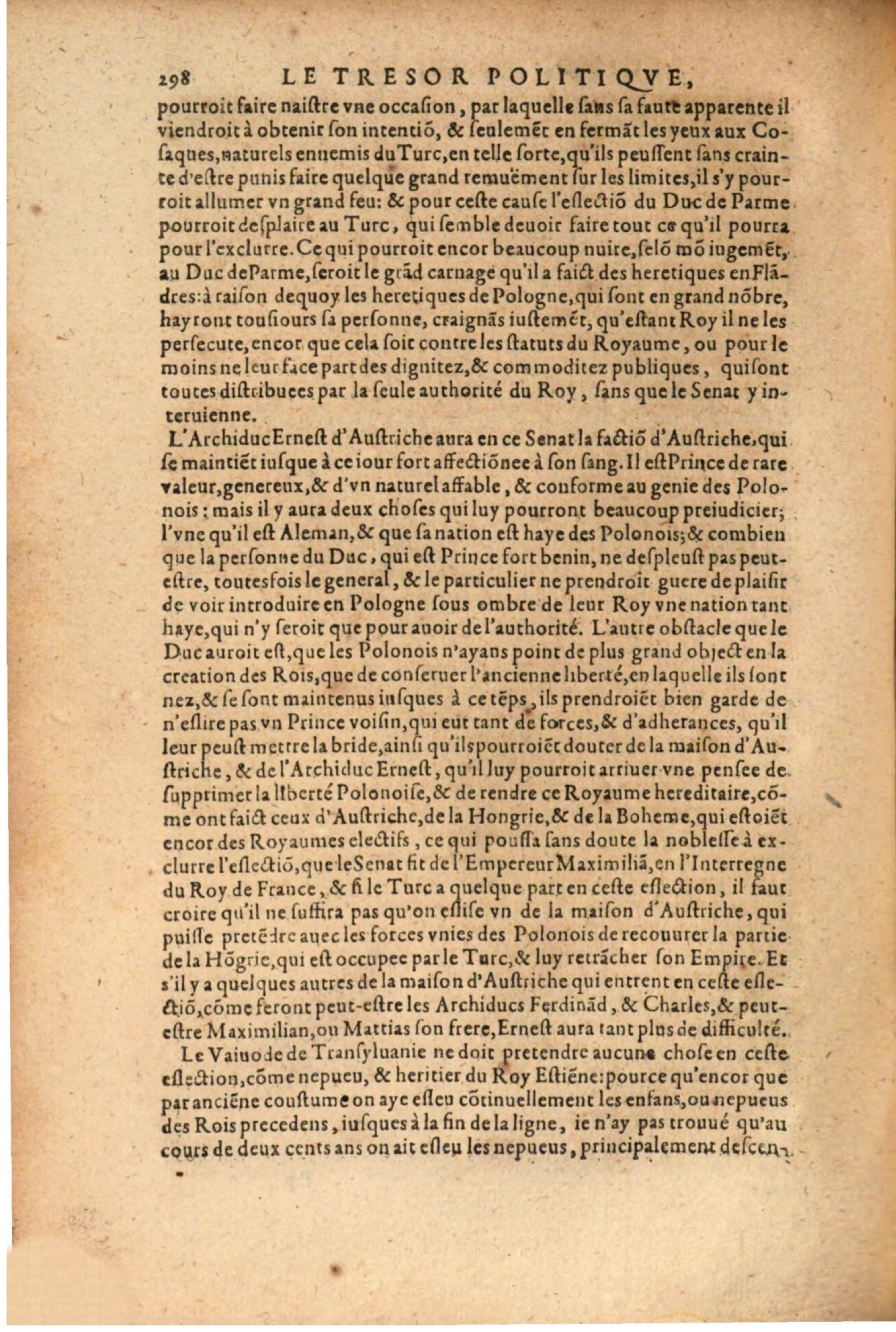 1611 - Pierre Chevalier - Trésor politique - BSB Munich