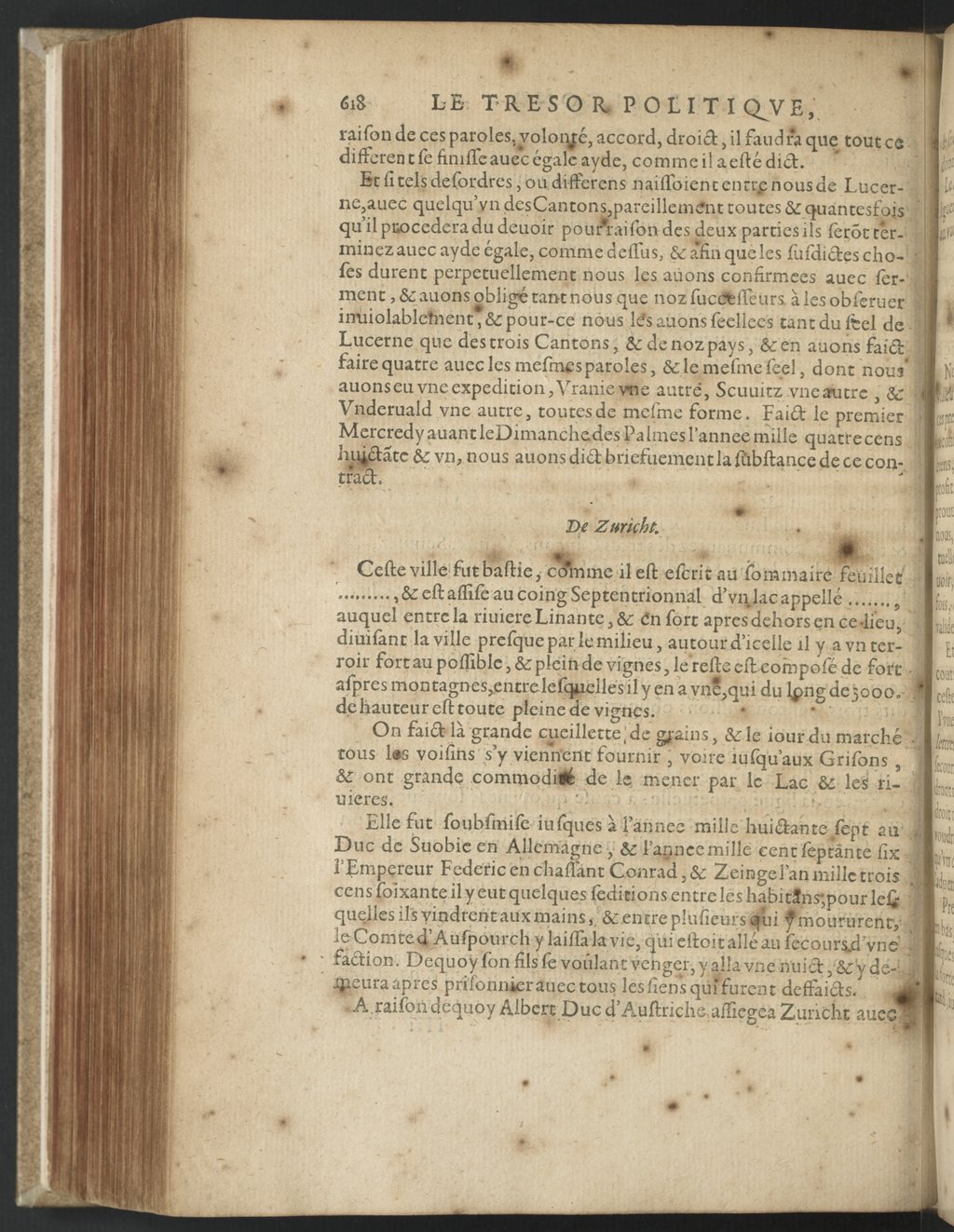 1608 - Nicolas Du Fossé - Trésor politique - BnF Tolbiac