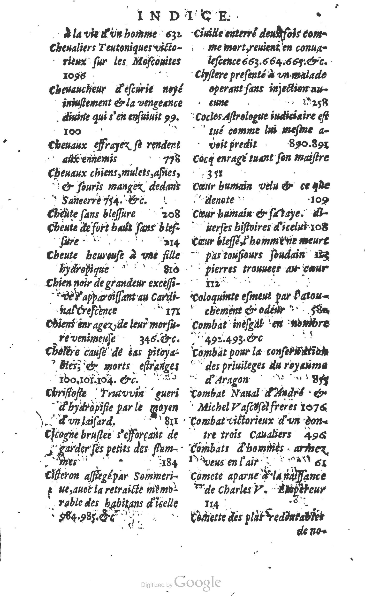 1610 - Paul Marceau - Trésor d’histoires admirables et mémorables - Princeton 1610 - Paul Marceau - Trésor d’histoires admirables et mémorables - Princeton