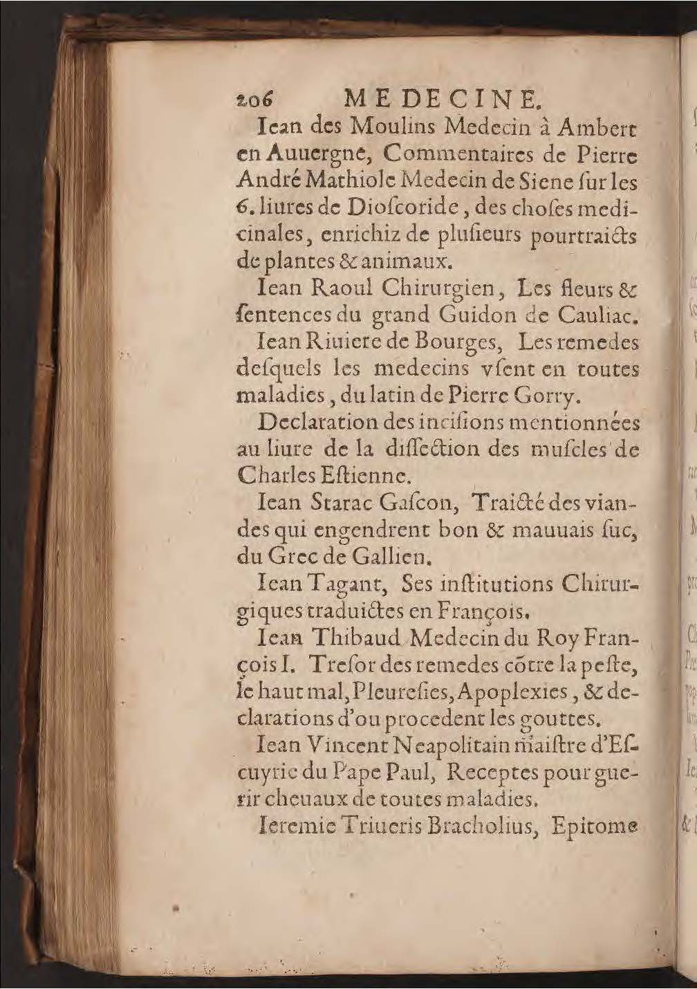 1602 - François Jacquin - Trésor des bons esprits français - BnF Arsenal