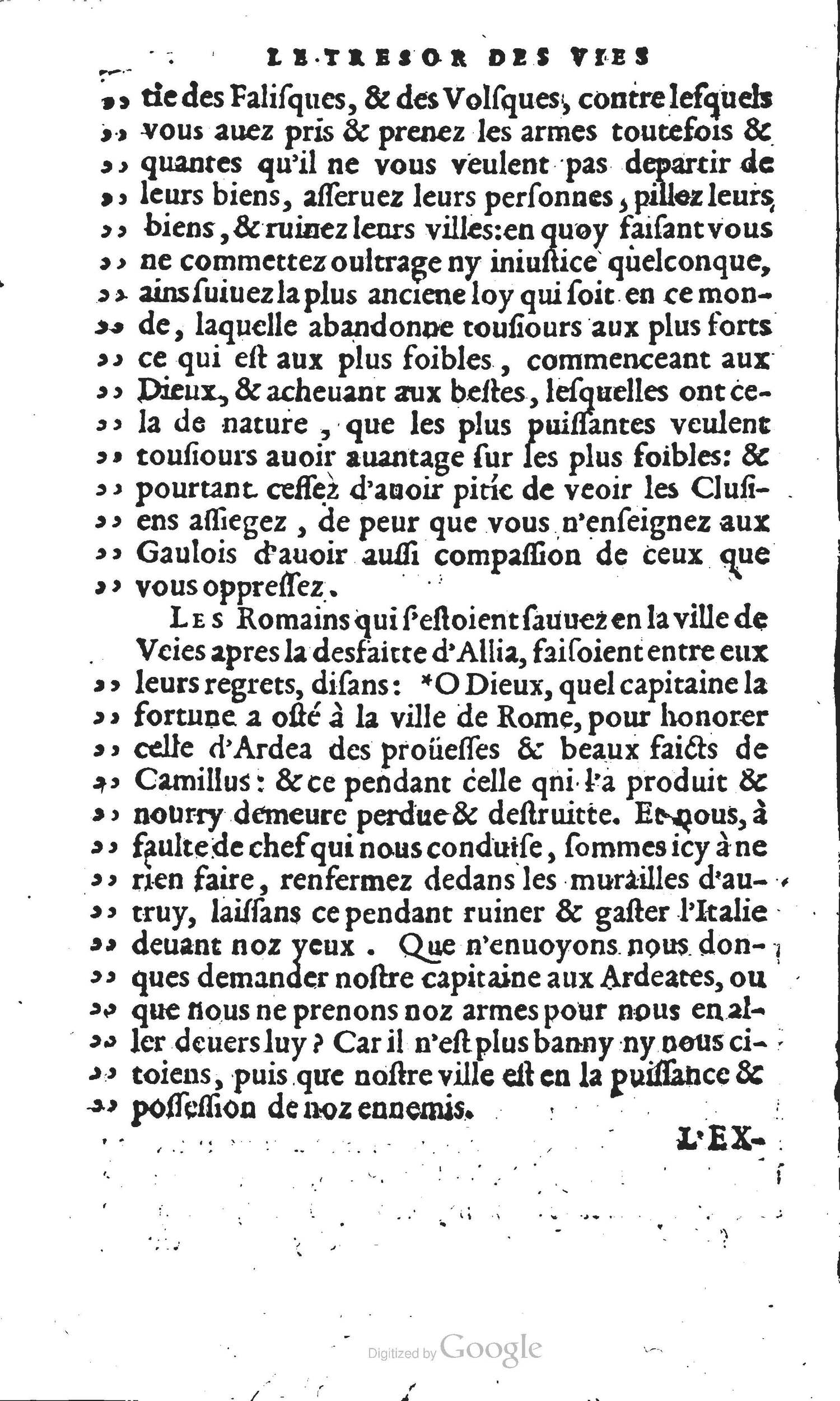 1567 - Willem Silvius - Trésor des vies de Plutarque - Anvers Musée Plantin-Moretus