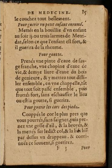 1586 - Benoît Rigaud - Trésor des fleurs et secrets de médecine - Université Paris Cité