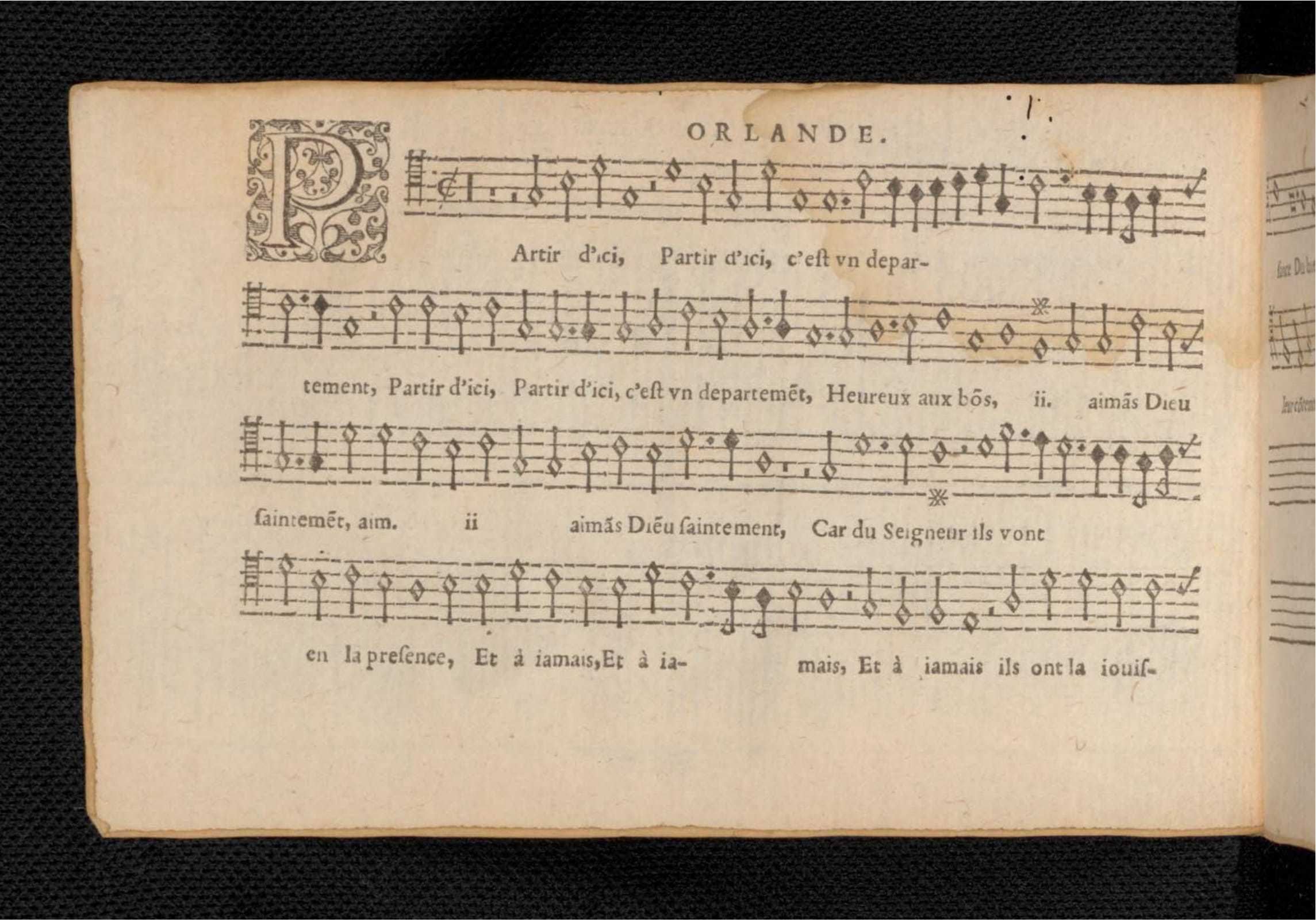 1576 - [Pierre de Saint-André] - Trésor de musique d’Orlande de Lassus Quinta et Sexta pars - KBR Bruxelles