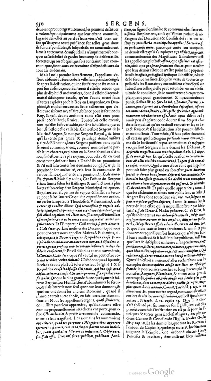 1629 - Veuve Nicolas Buon - Trésor du droit français (21754 T. 3) - BM Lyon