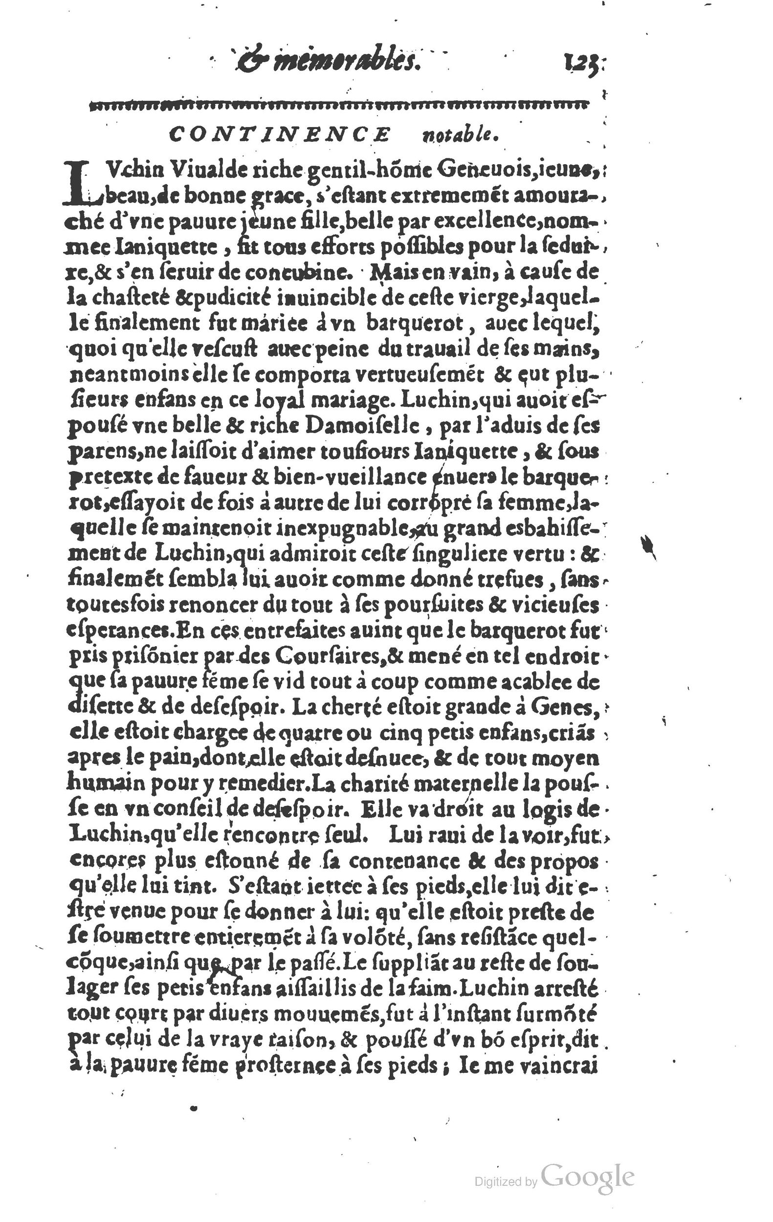 1610 - Paul Marceau - Trésor d’histoires admirables et mémorables - Princeton