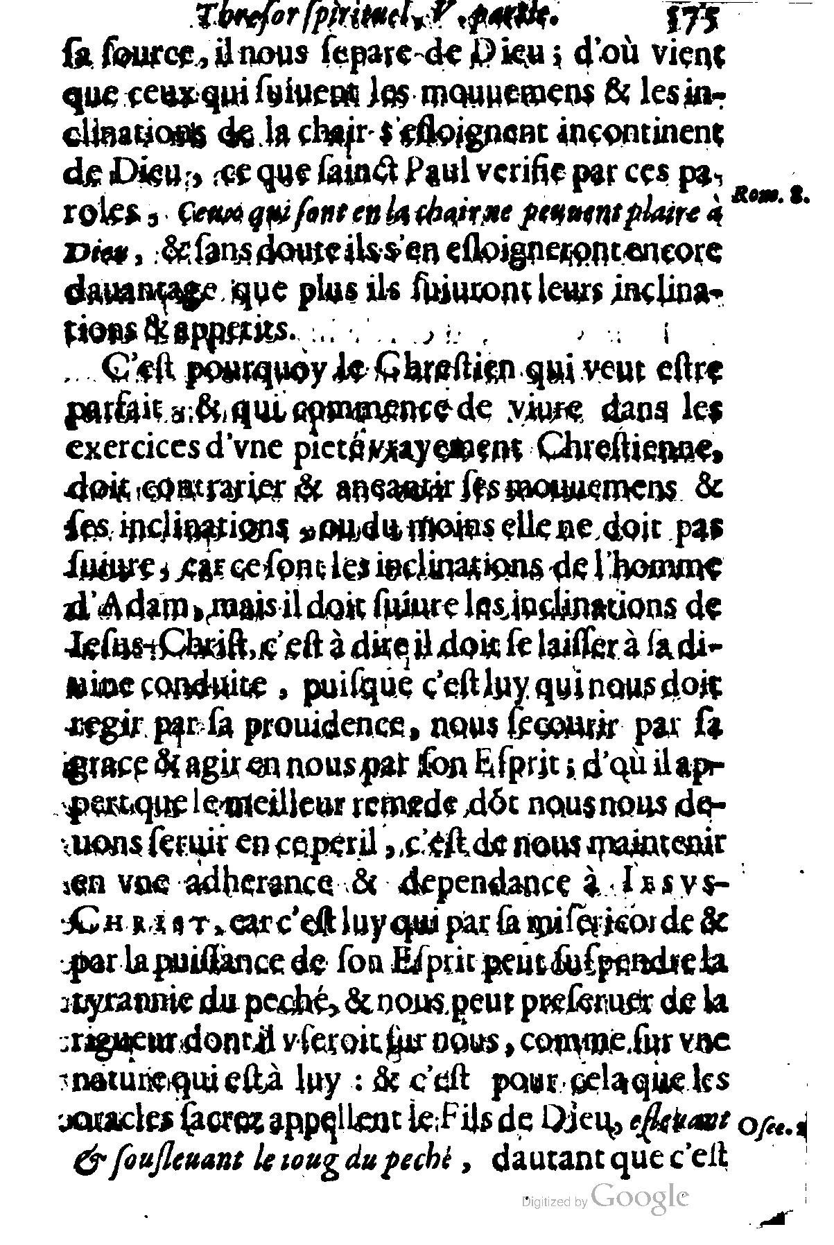 1635 - Sébastien Huré - Trésor spirituel contenant les obligations - BM Lyon