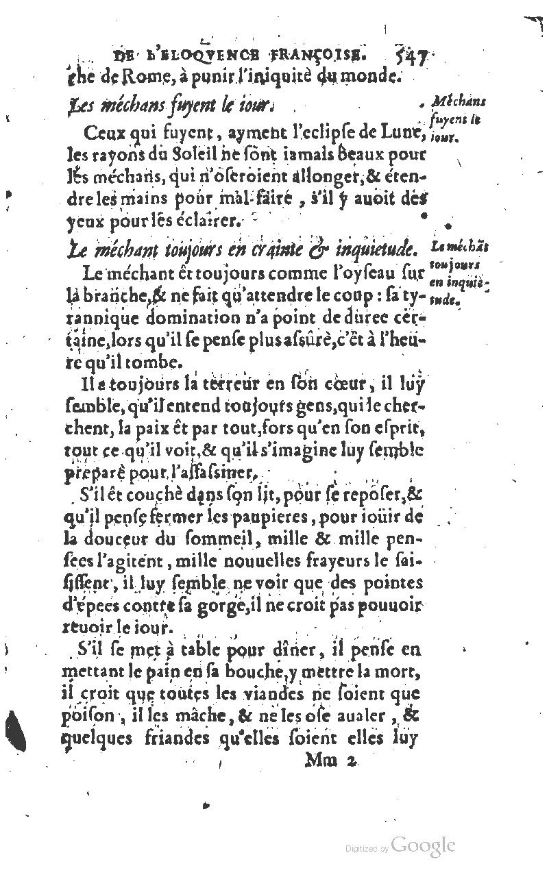 1610 - Louis Coste - Trésor de l’éloquence française (Seconde partie) - BM Lyon
