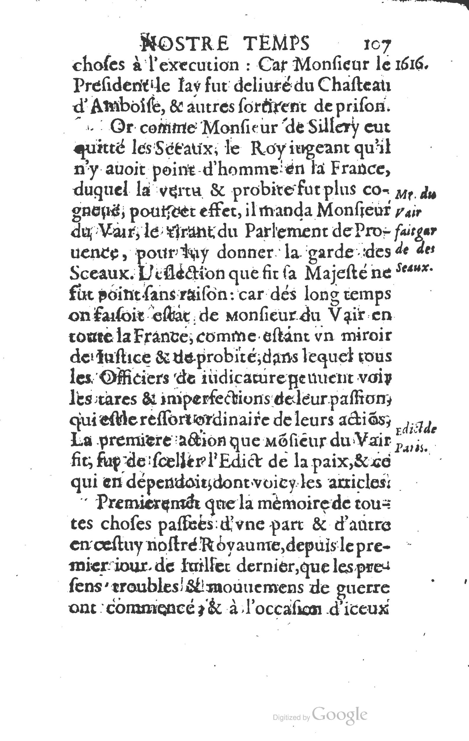 1624 - Joseph Bouillerot - Trésor de l’histoire générale de notre temps - BM Lyon 1624 - Joseph Bouillerot - Trésor de l’histoire générale de notre temps - BM Lyon