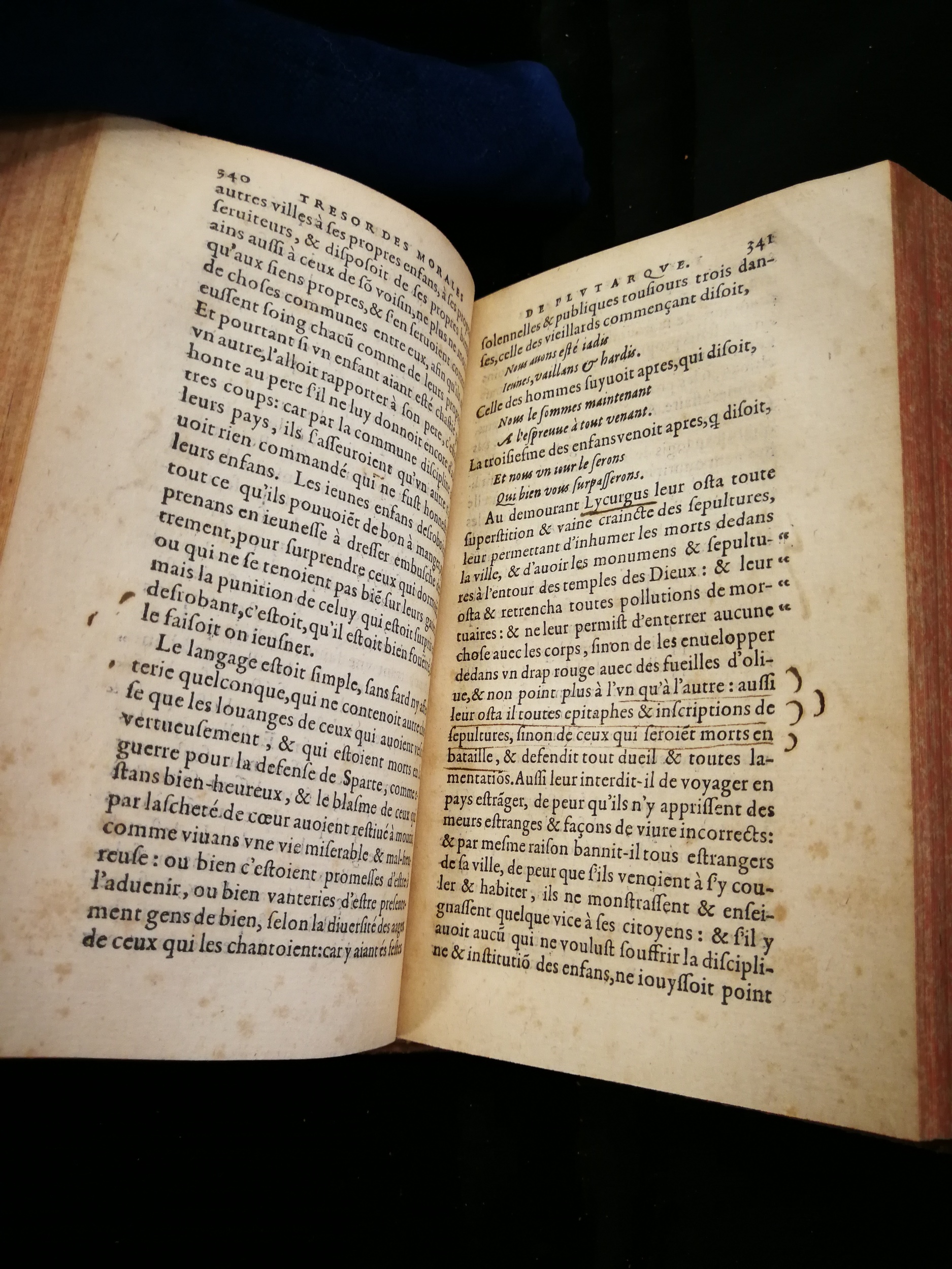 1577 - Jean Poupy - Trésor des morales de Plutarque - Les Méjanes, Aix-en-Provence 1577 - Jean Poupy - Trésor des morales de Plutarque - Les Méjanes, Aix-en-Provence