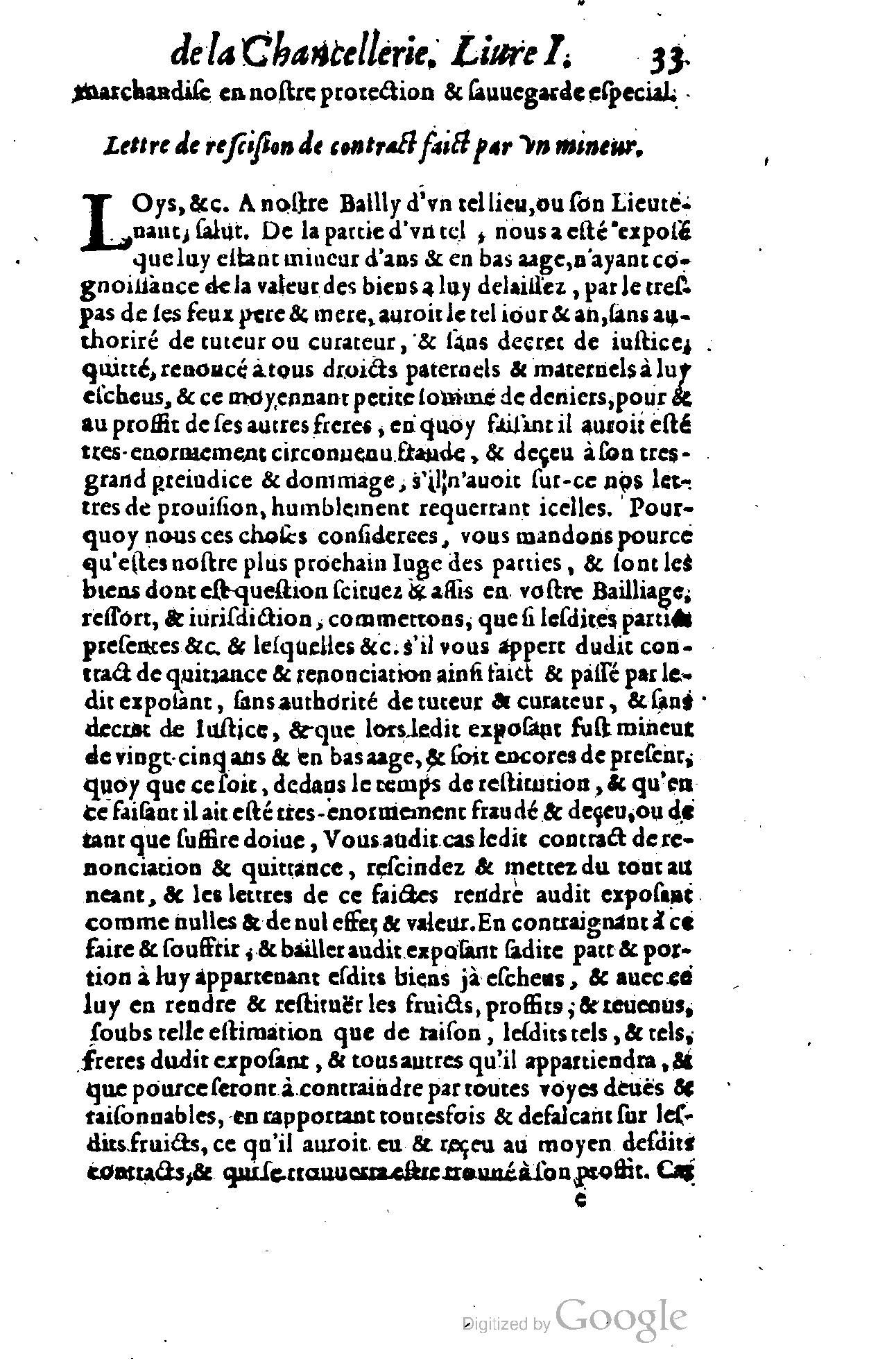 1614 - Jean Richer - Trésor du nouveau style et protocole de la chancellerie de France - BSB Munich
