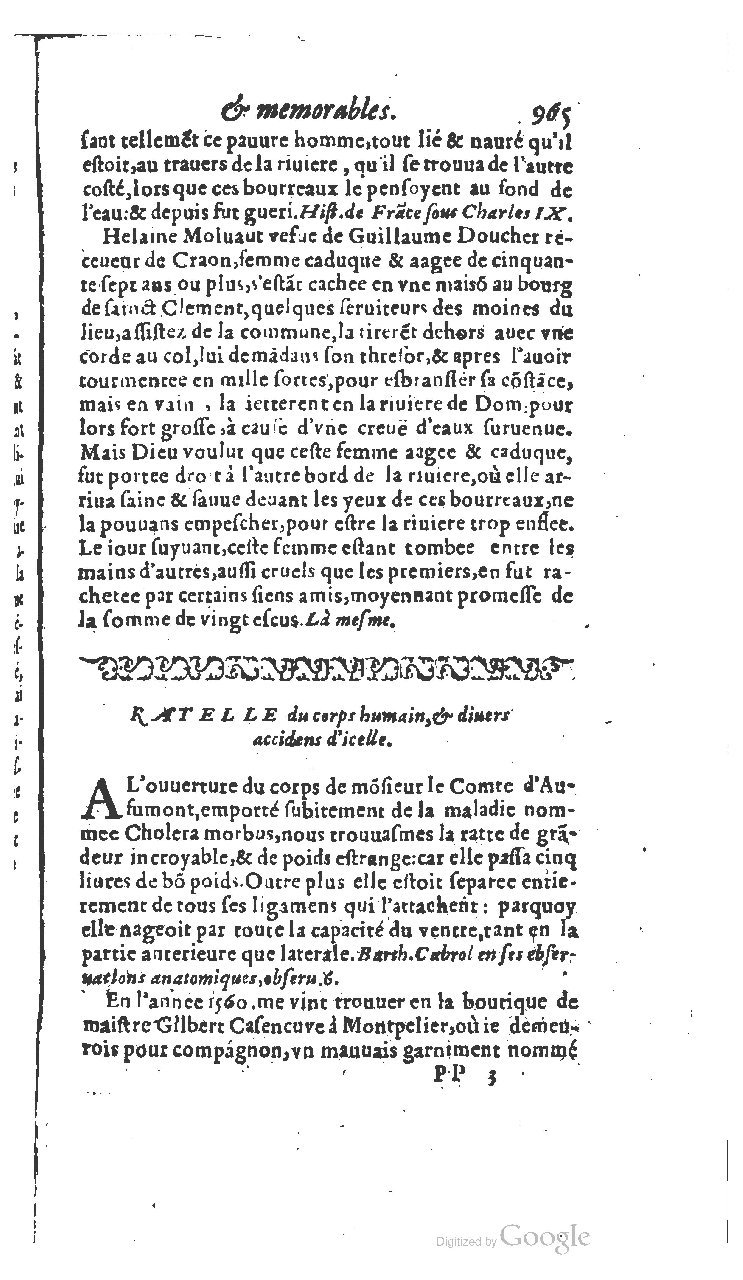 1610 - Paul Marceau - Trésor d’histoires admirables et mémorables - BSB Munich 1610 - Paul Marceau - Trésor d’histoires admirables et mémorables - BSB Munich
