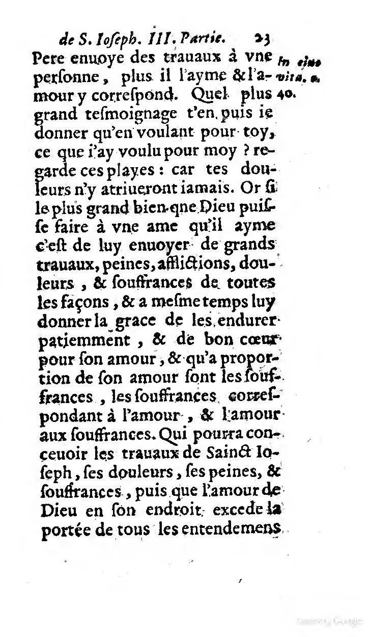 1646 - Jean Piot - Trésor inestimable de Saint-Joseph - BNC Rome