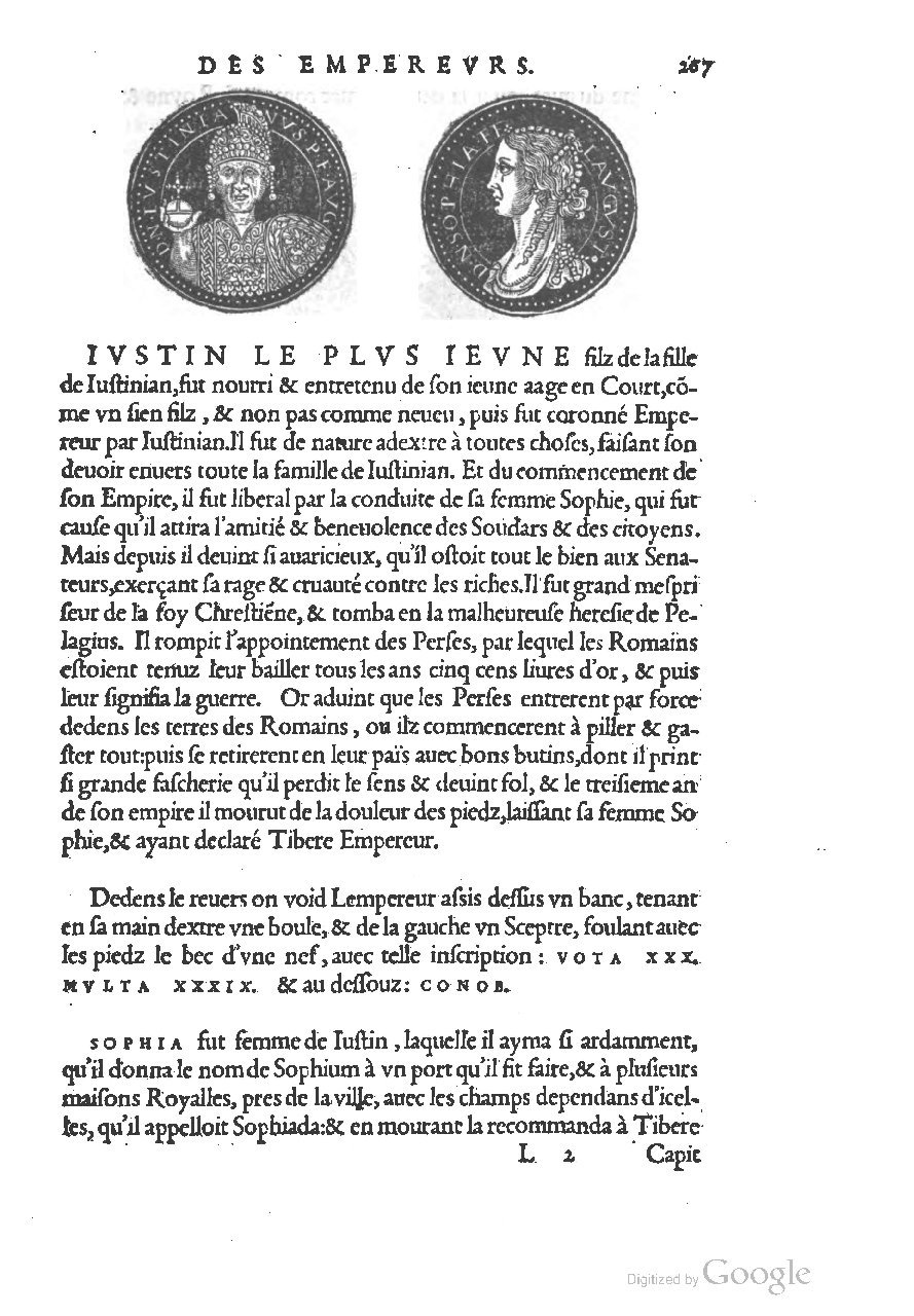 1553 - Jacopo Strada et Thomas Guérin - Épitome du Trésor des antiquités - UGent