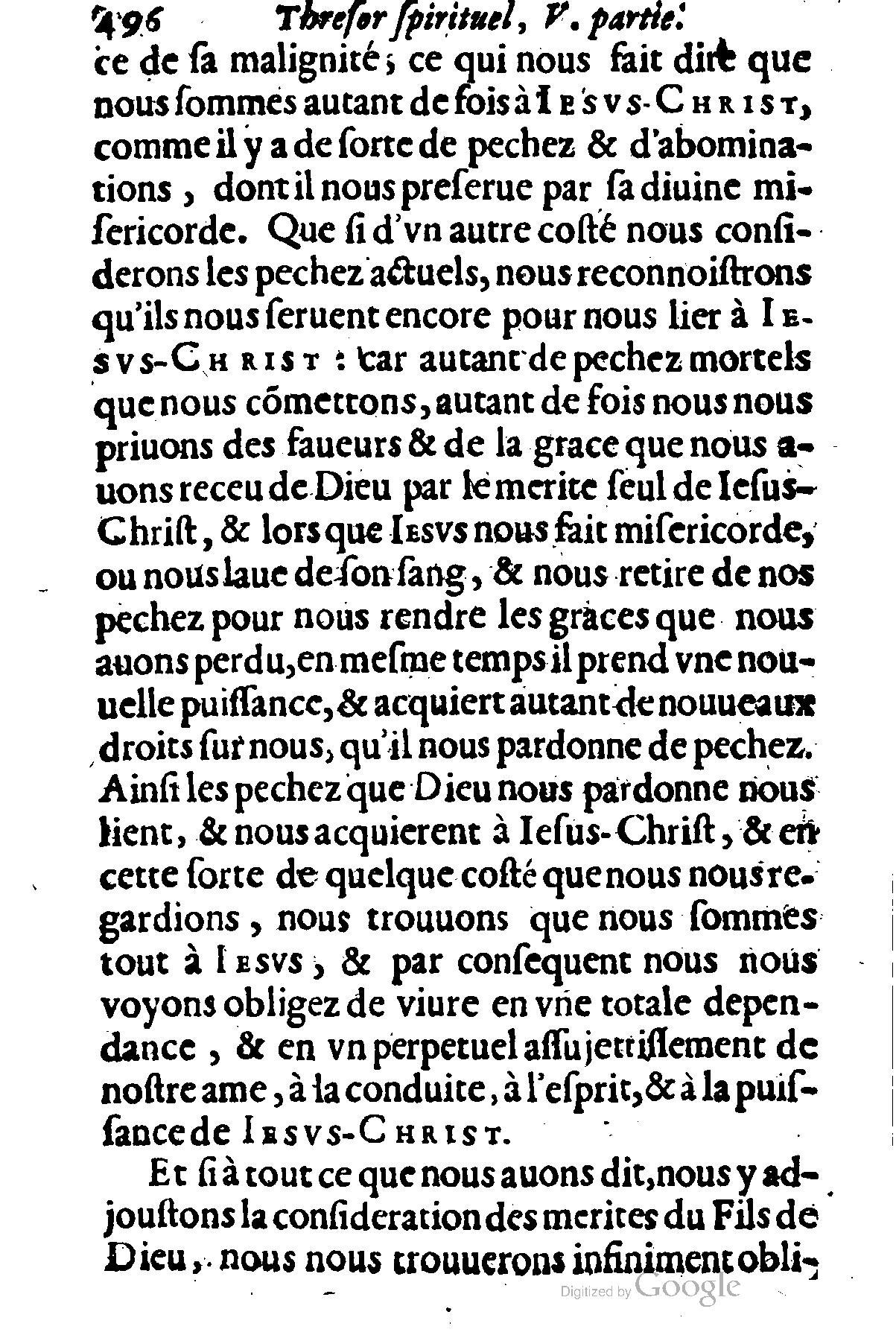 1635 - Sébastien Huré - Trésor spirituel contenant les obligations - BM Lyon