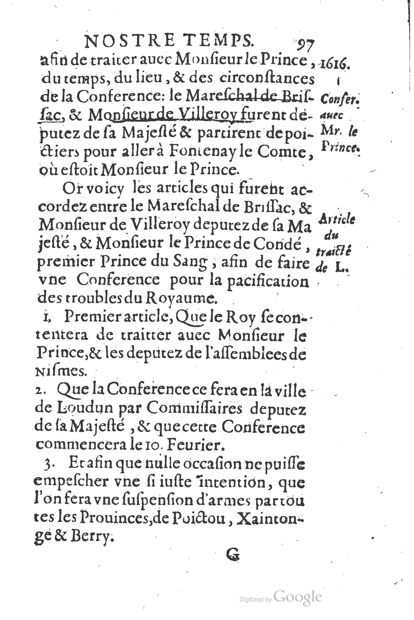 1626 - Joseph Bouillerot - Trésor de l’histoire générale de notre temps - BSB Munich