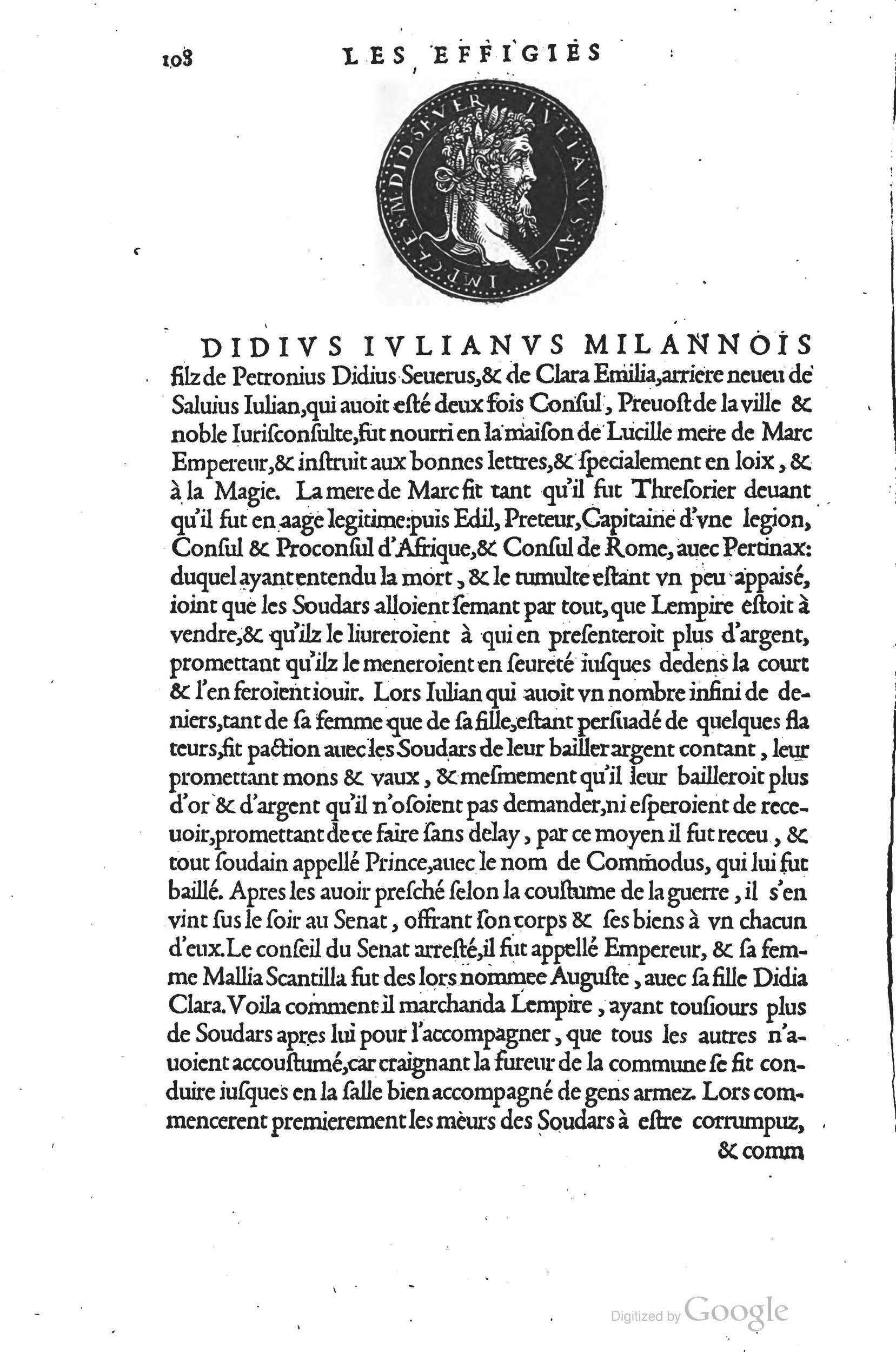 1553 - Jacopo Strada et Thomas Guérin - Épitome du Trésor des antiquités - Prague