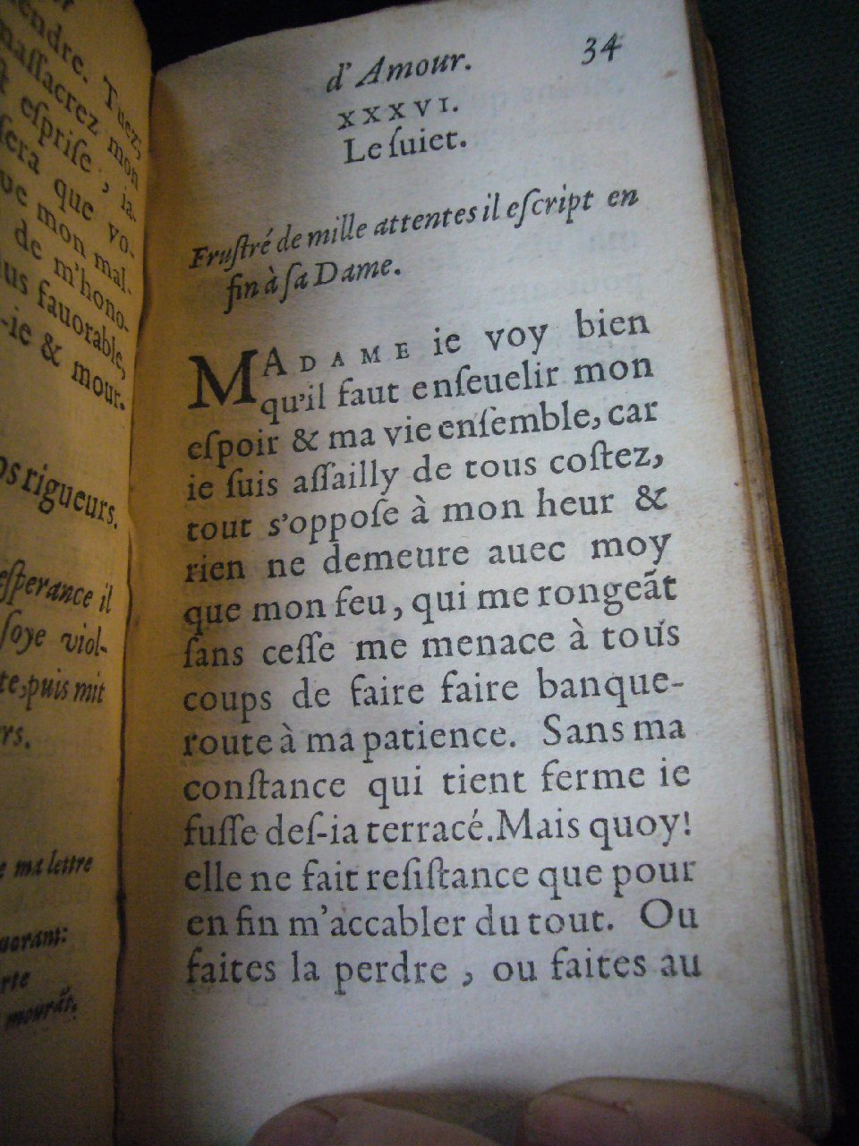 1597 - Matthieu Guillemot - Trésor d’amour - BnF Arsenal