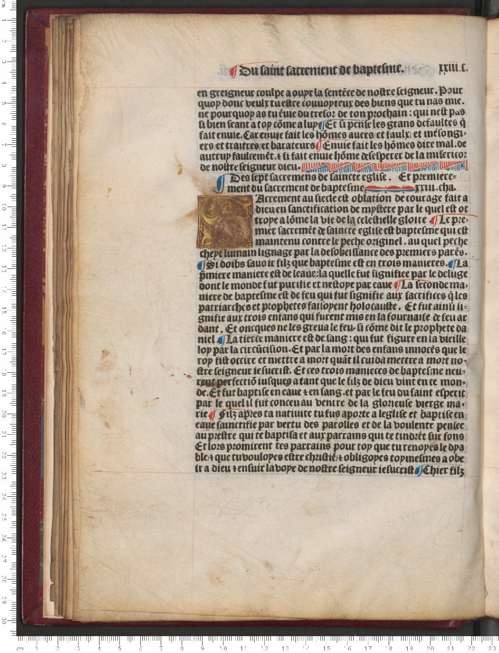 1482 - [Jean Du Pré] - Trésor des humains - Bibliothèque Sainte-Geneviève