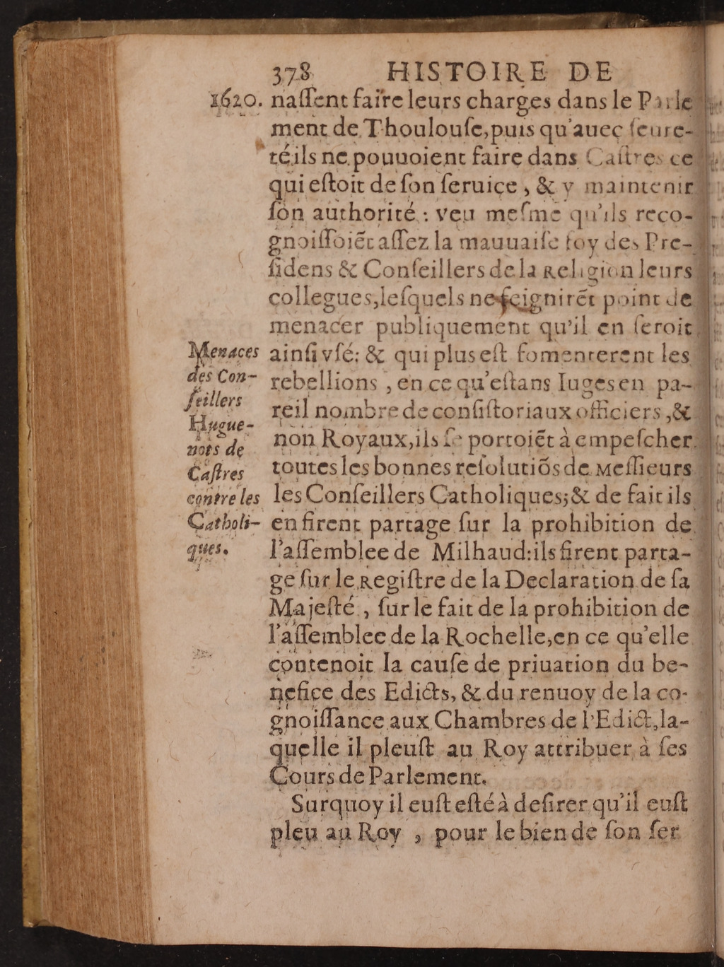 1626 - Joseph Bouillerot - Trésor de l’histoire générale de notre temps - BnF Arsenal