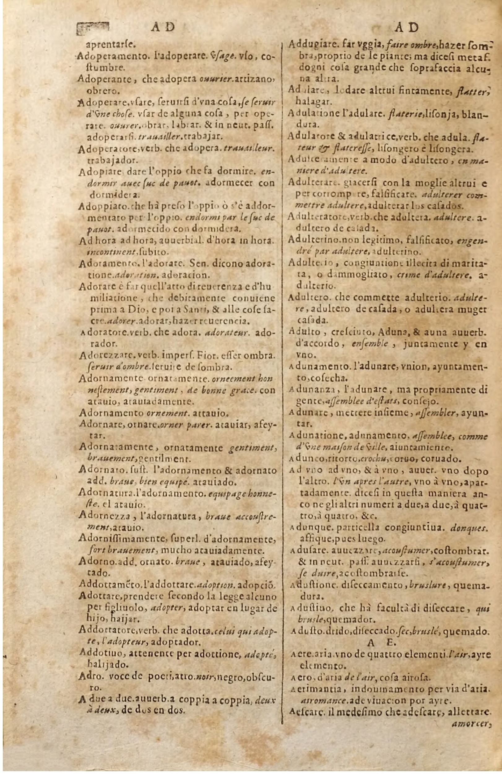 1627 - Jacques Crespin - Trésor des trois langues (Troisième partie) - Regensburg