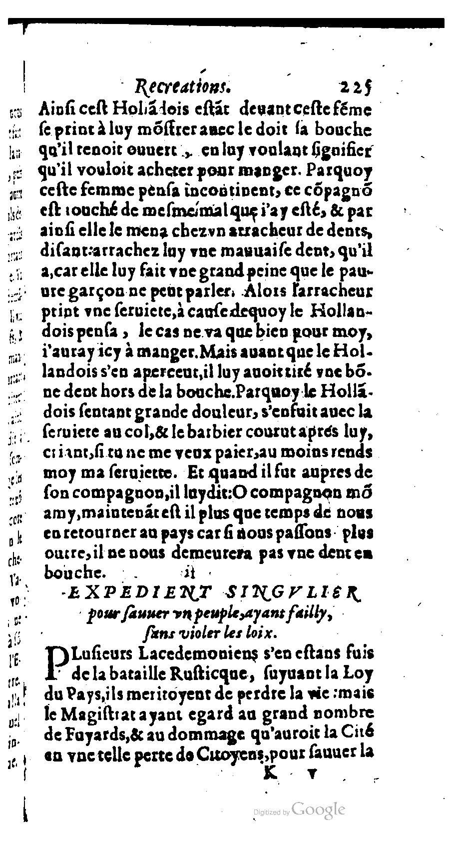 1611 - Romain de Beauvais - Trésor des récréations - BM Lyon