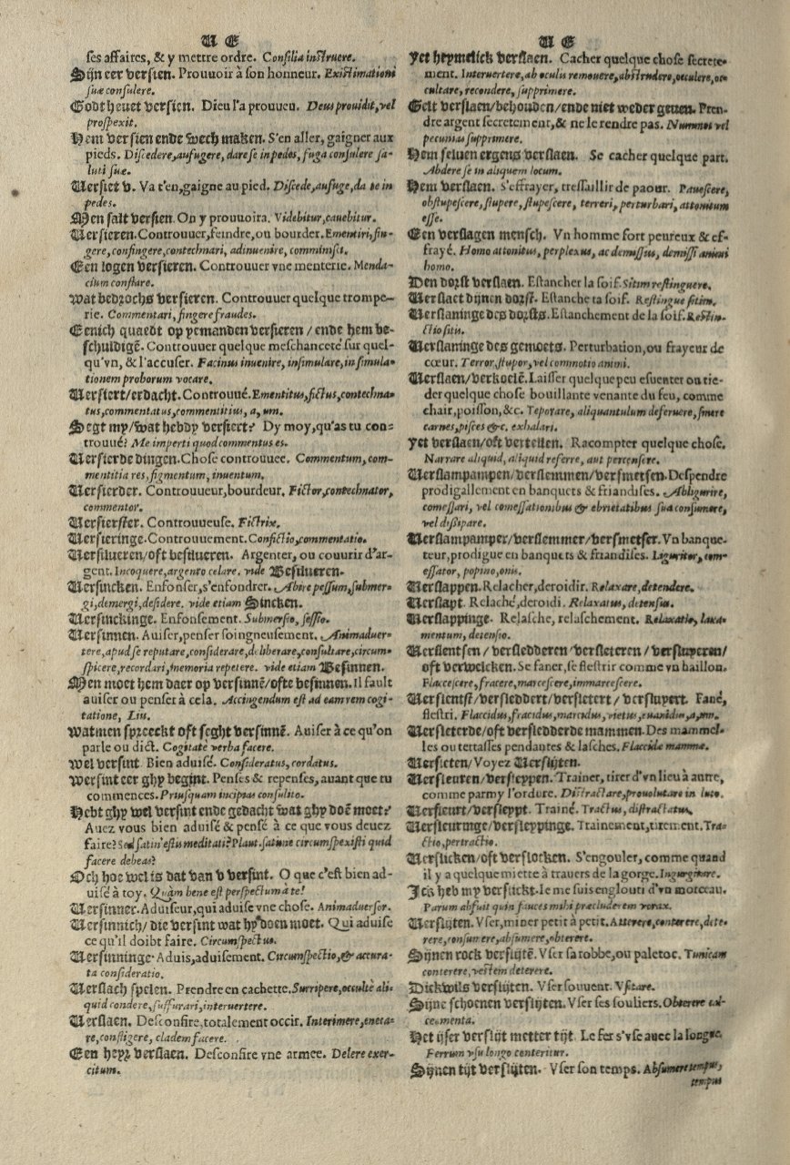 1573 - Christophe Plantin - Trésor du langage bas-allemand - Greifswald 1573 - Christophe Plantin - Trésor du langage bas-allemand - Greifswald