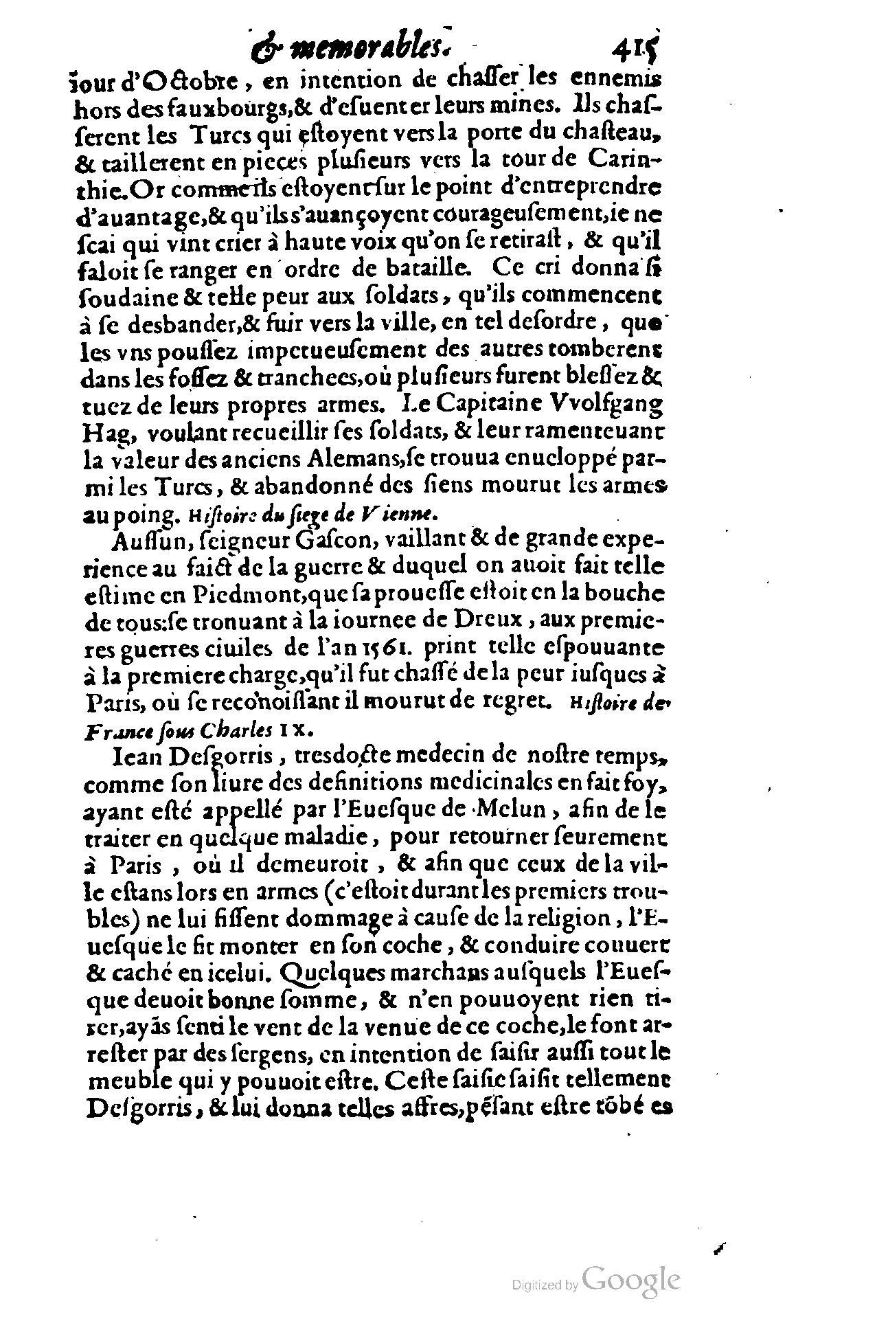 1620 - Samuel Crespin - Trésor d’histoires admirables et mémorables - BCU Lausanne