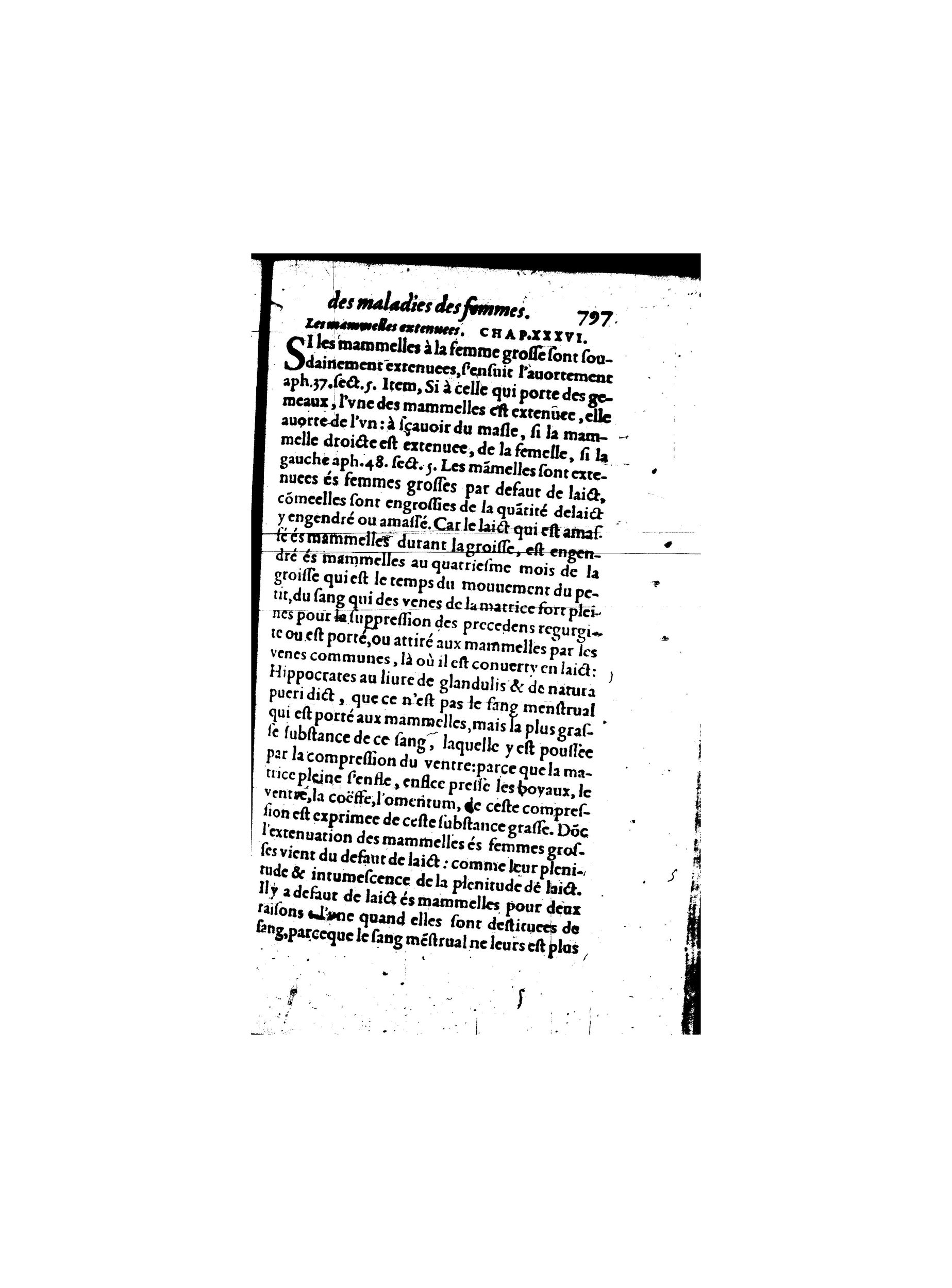 1587 - Jacques du Puis - Trésor des remèdes secrets pour les maladies des femmes - BnF