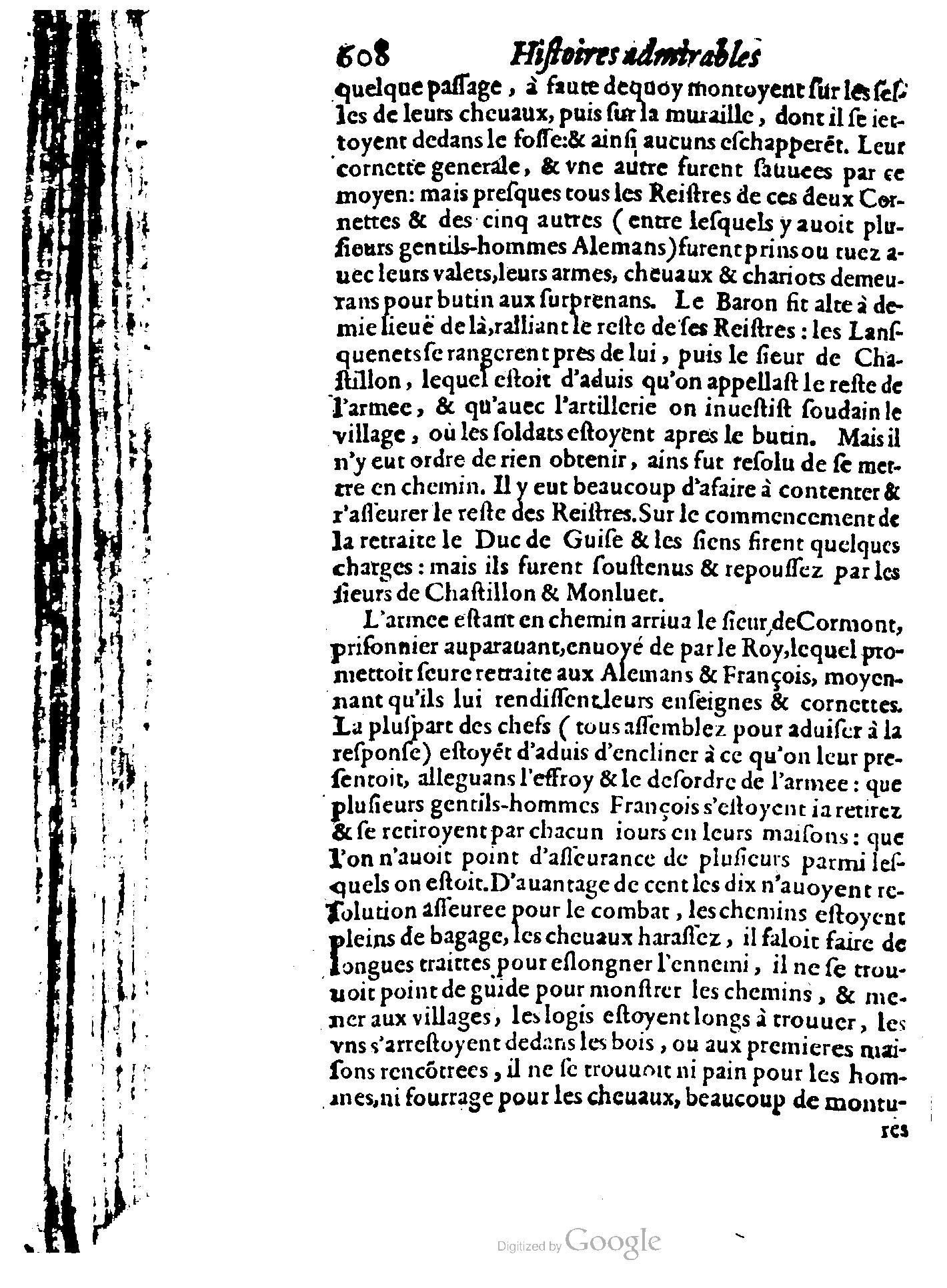 1620 - Samuel Crespin - Trésor d’histoires admirables et mémorables - BCU Lausanne 1620 - Samuel Crespin - Trésor d’histoires admirables et mémorables - BCU Lausanne