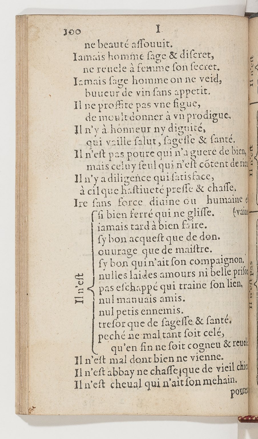 1577 - Jean d’Ogerolles - Trésor de sentences dorées - BnF Arsenal