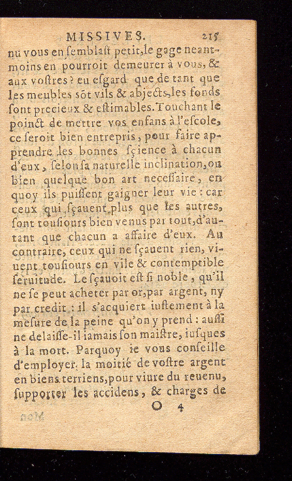 1614 - Barthélemy Vincent - Élite et Trésor des lettres missives - Bâle