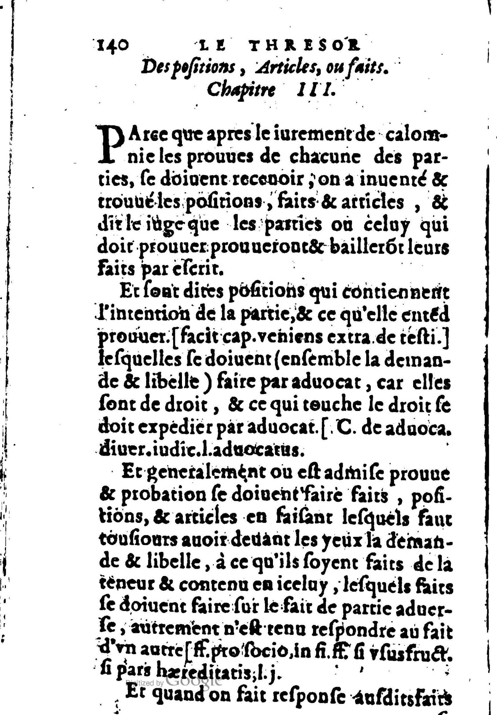 1605 - Pierre Rigaud - Trésor de pratique pour les juges - BM Lyon 1605 - Pierre Rigaud - Trésor de pratique pour les juges - BM Lyon