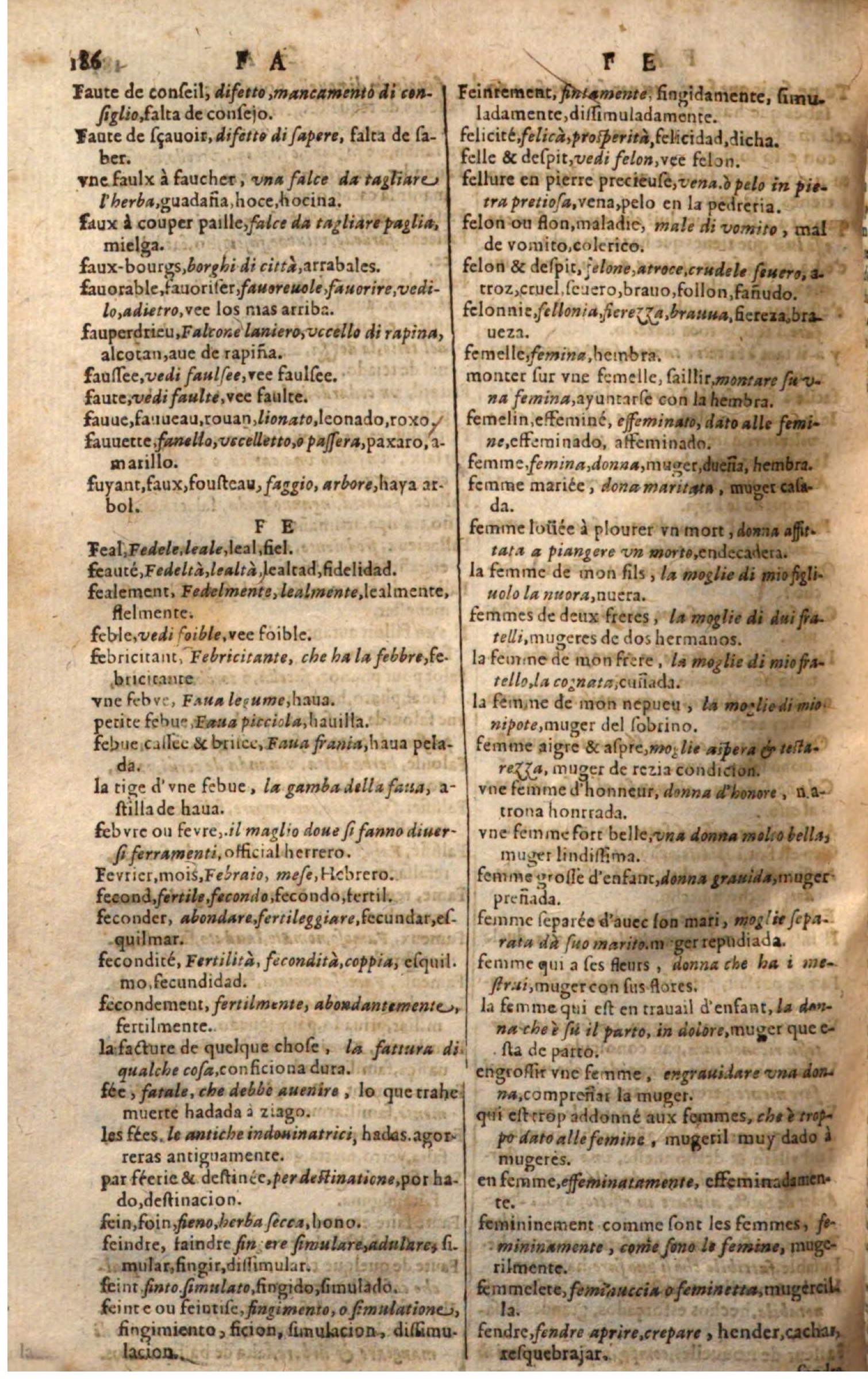 1644 - Jacques Crespin - Trésor des trois langues - Passau 1644 - Jacques Crespin - Trésor des trois langues - Passau