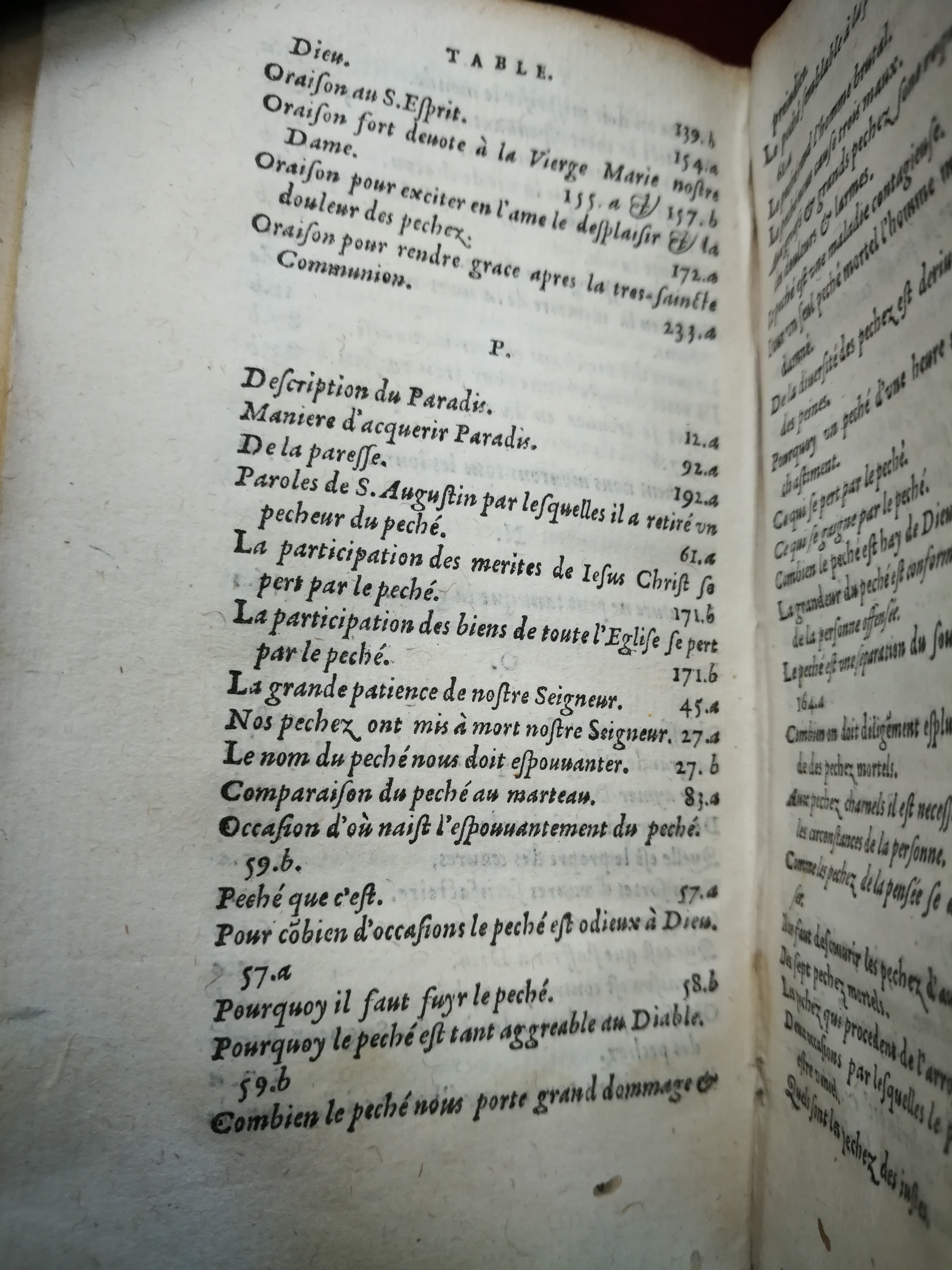 1596 - Guillaume Chaudière - Trésor de toutes les œuvres spirituelles du révérend Père F. Louis de Grenade - BM Tours 1596 - Guillaume Chaudière - Trésor de toutes les œuvres spirituelles du révérend Père F. Louis de Grenade - BM Tours