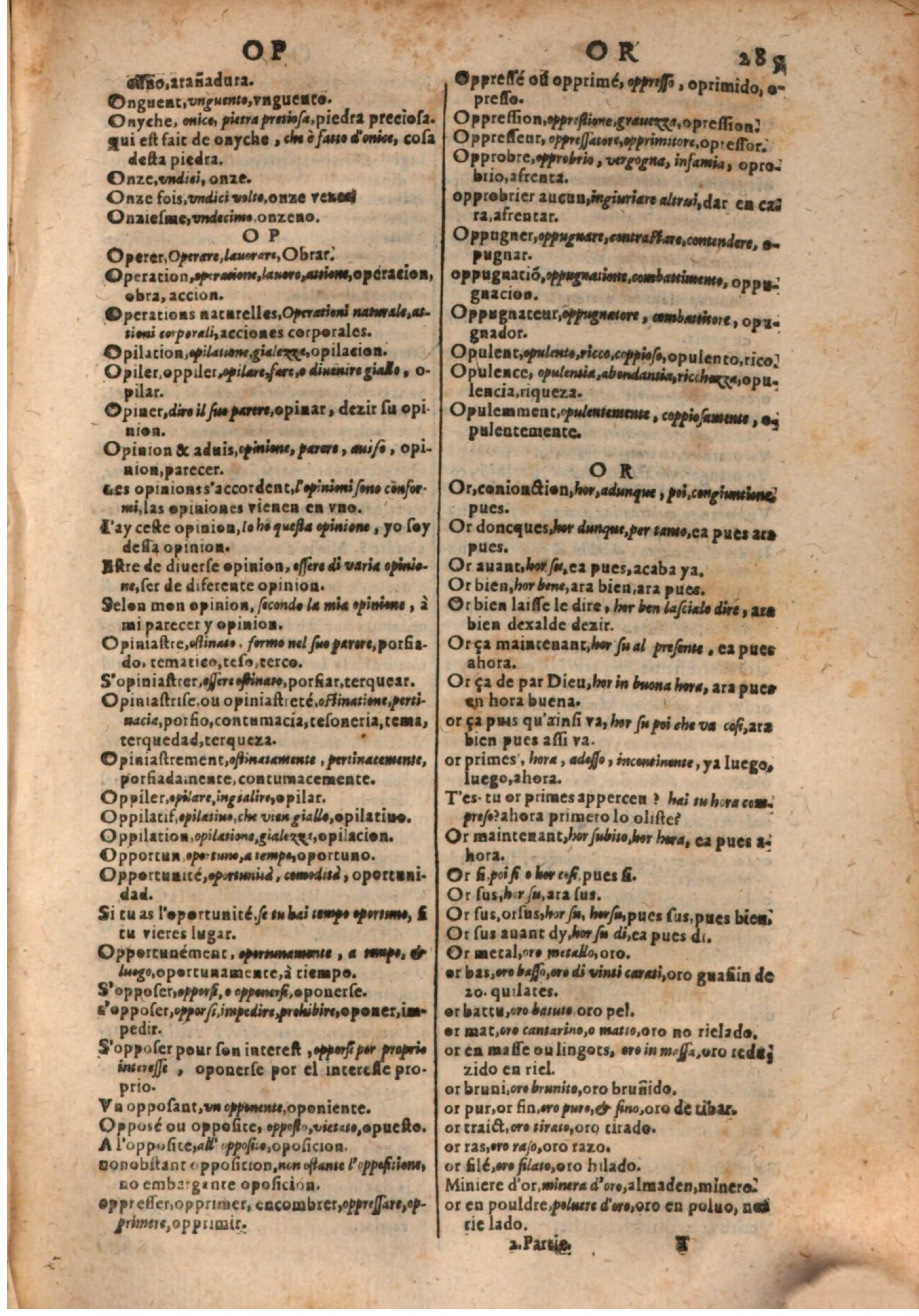 1637 - Jacques Crespin - Trésor des trois langues (Trois parties) - BSB Munich 1637 - Jacques Crespin - Trésor des trois langues (Trois parties) - BSB Munich
