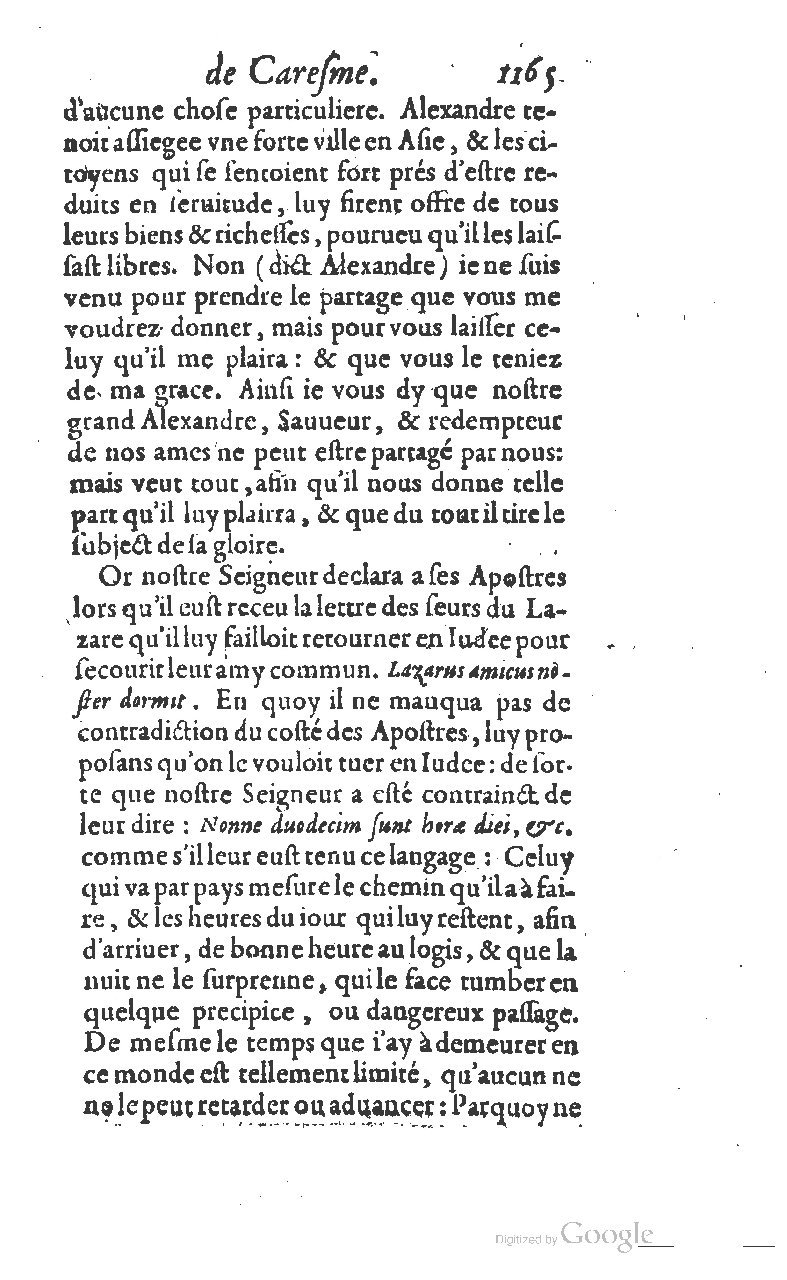 1607 - Nicolas Du Fossé - Trésor quadragésimal - T 01 - BM Lyon