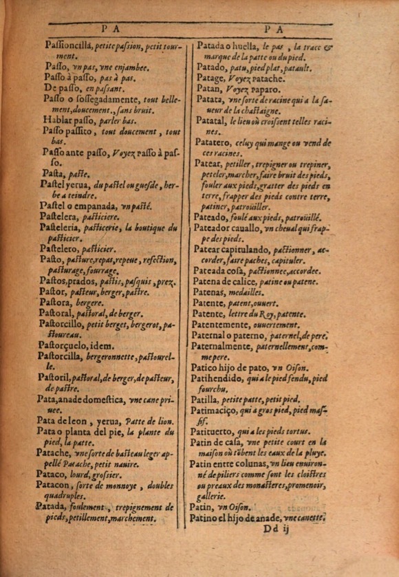 1607 - Marc Orry - Trésor des deux langues espagnole et française (Première et Seconde parties) - ÖNB Wien