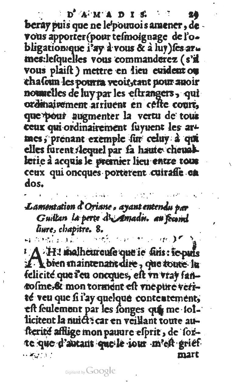 1567 - Jean Pygot - Trésor des Amadis - BM Lyon 1567 - Jean Pygot - Trésor des Amadis - BM Lyon
