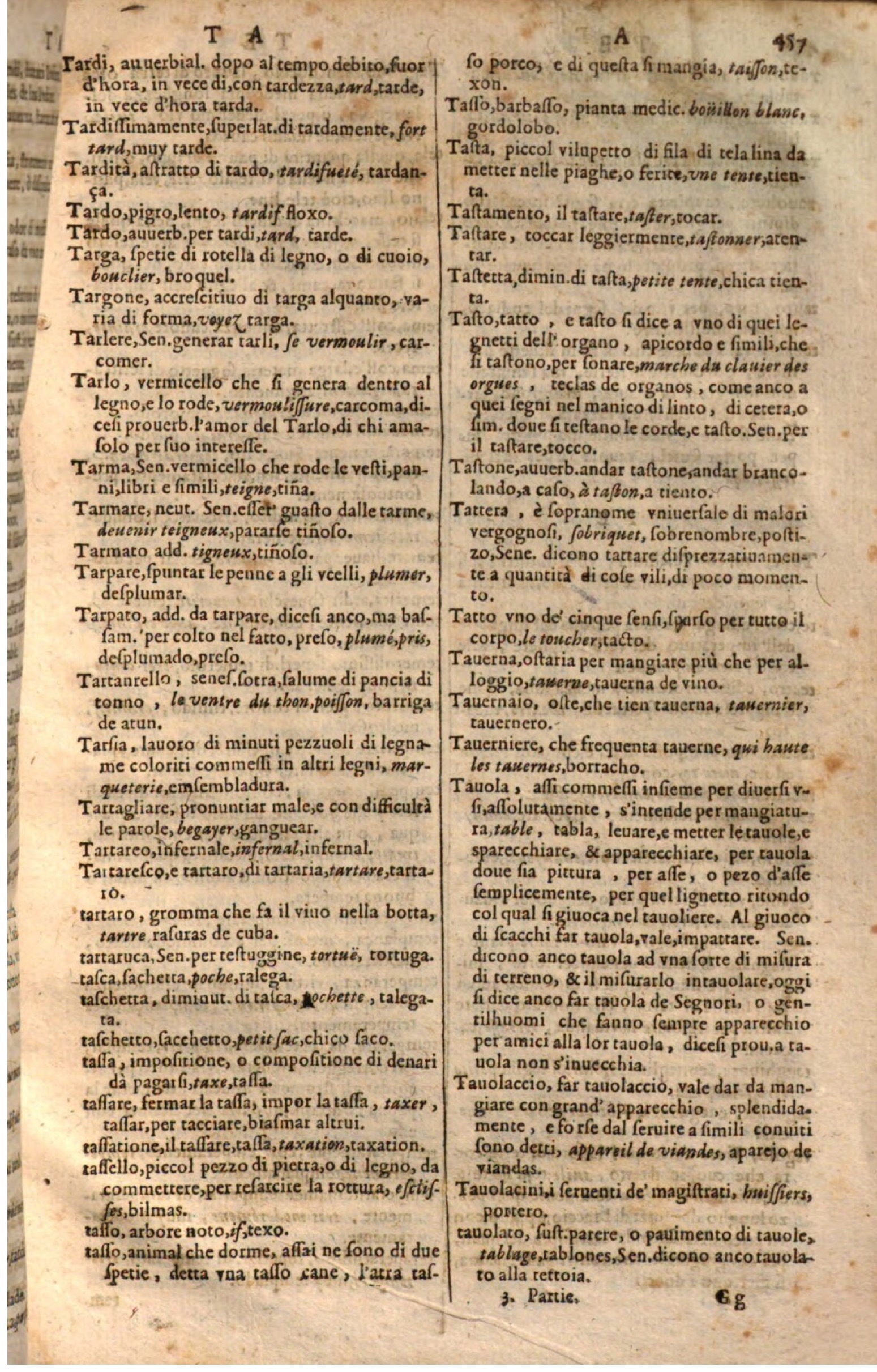 1644 - Jacques Crespin - Trésor des trois langues - Passau