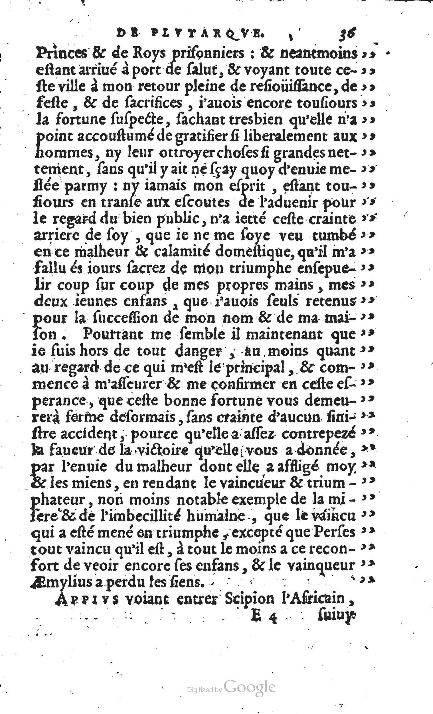 1567 - Willem Silvius - Trésor des vies de Plutarque - Anvers Musée Plantin-Moretus