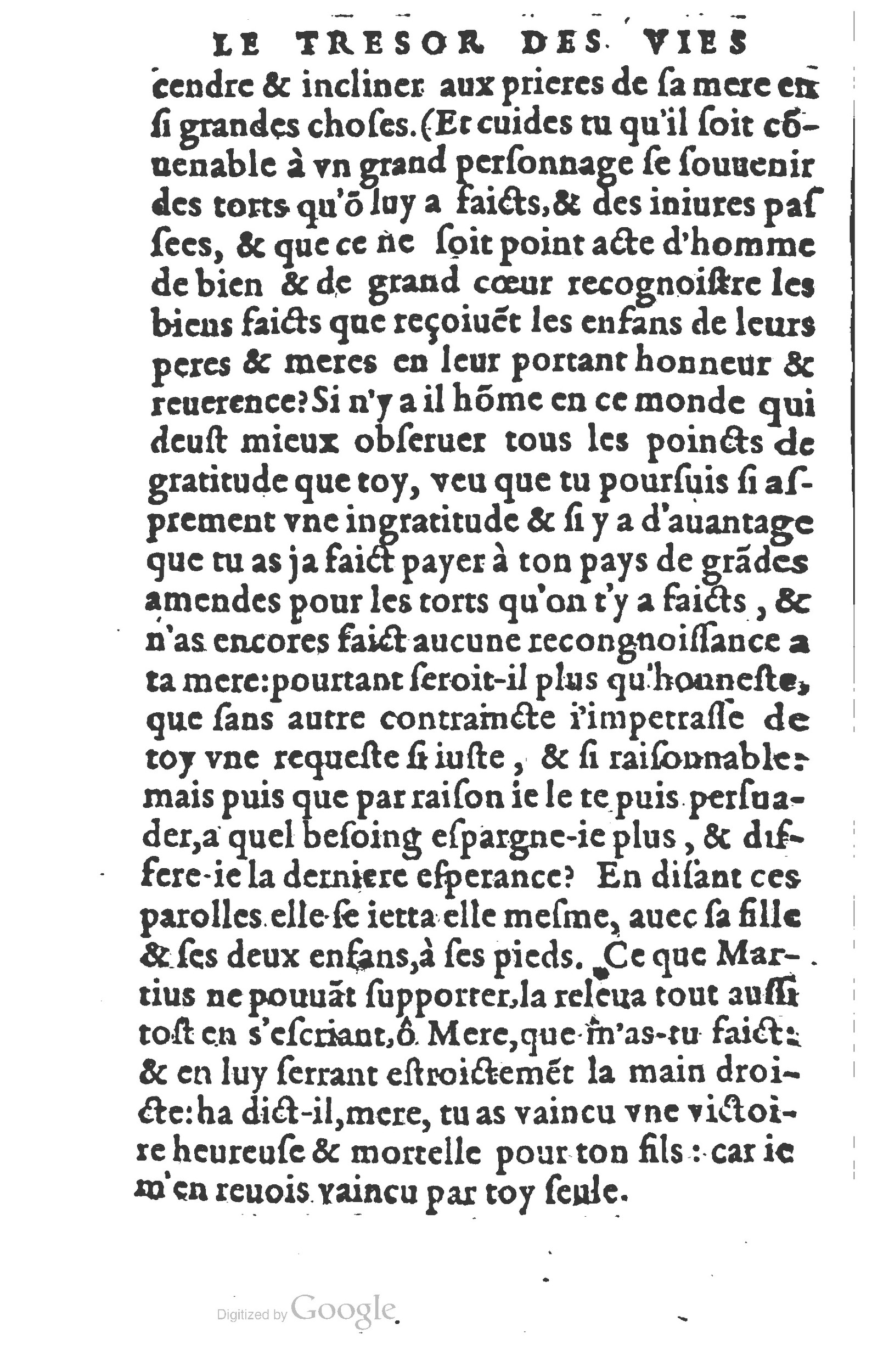 1577 - Claude Micard - Trésor des vies de Plutarque - BSB Munich
