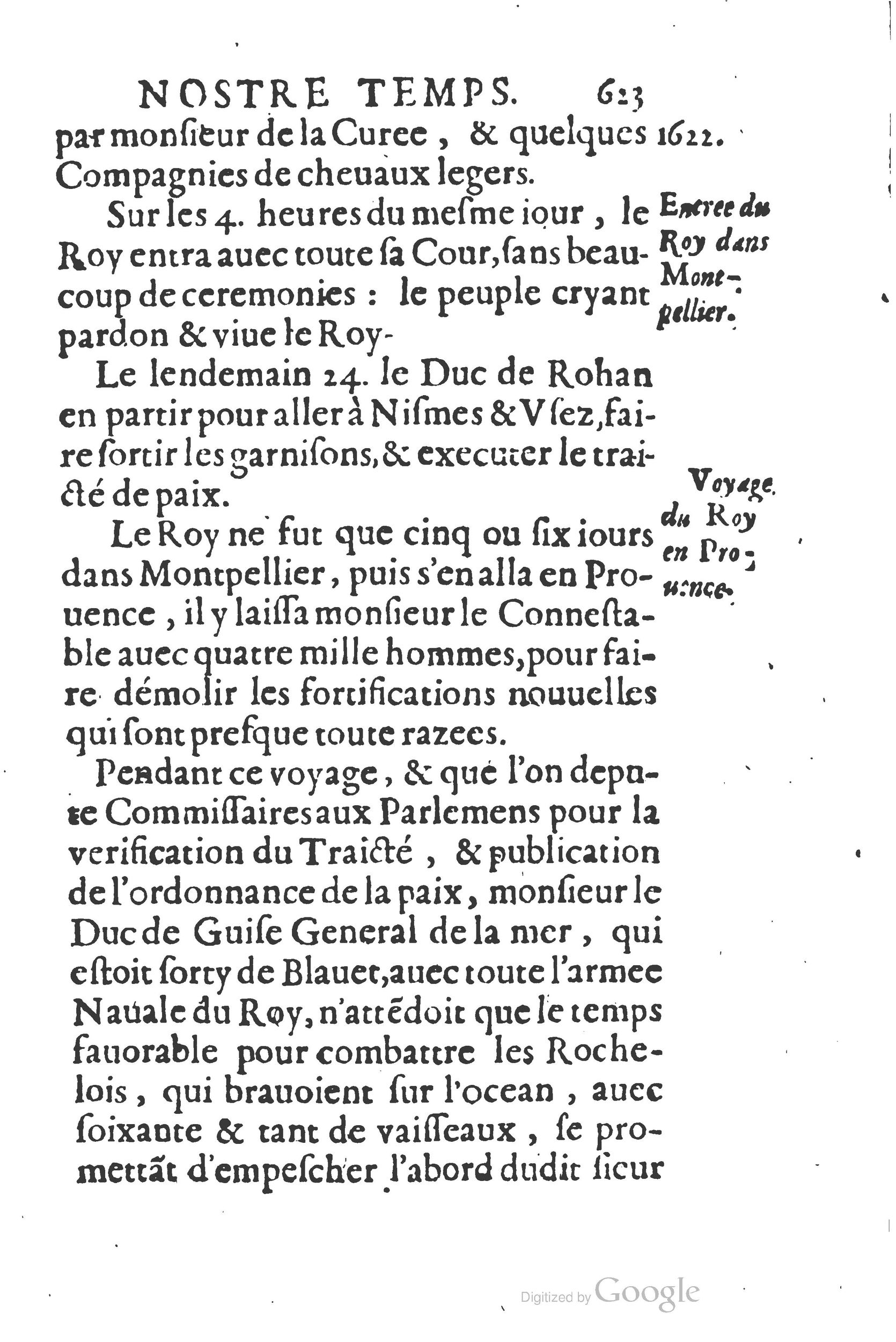 1626 - Joseph Bouillerot - Trésor de l’histoire générale de notre temps - BSB Munich