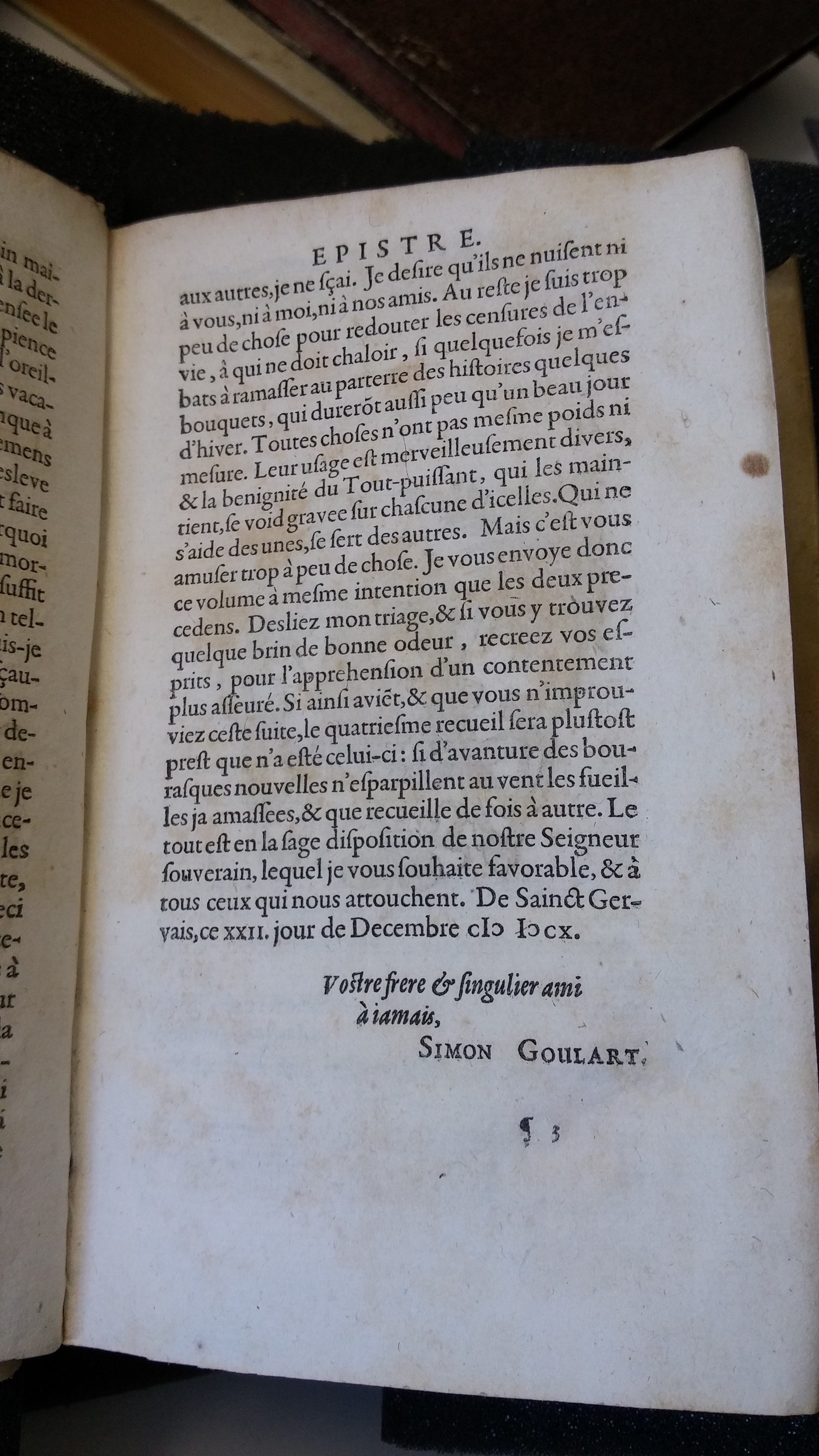 1614 - Samuel Crespin - Trésor d’histoires admirables et mémorables -  Saint-Gallen