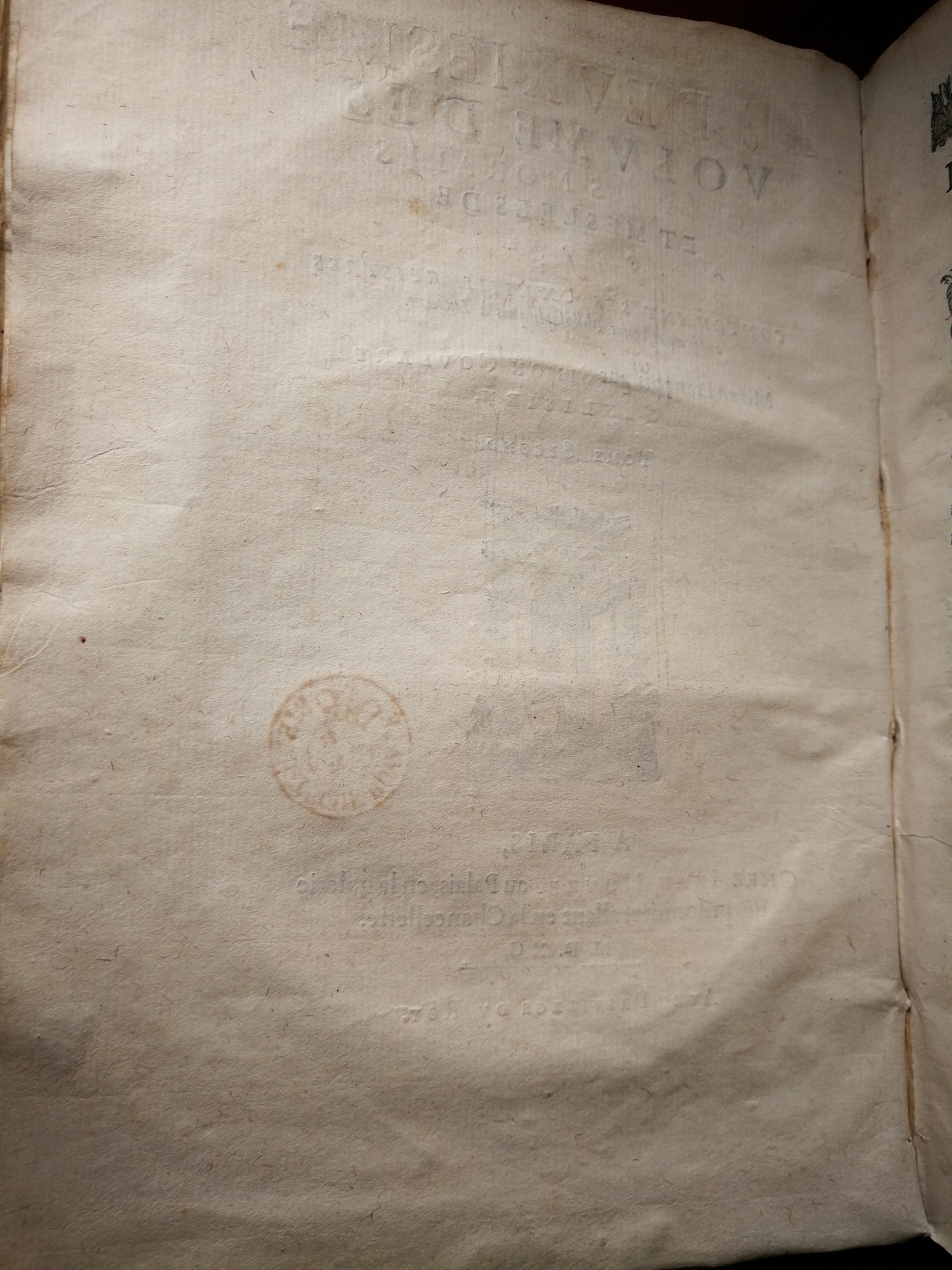 1590 (= 1595) - Jean Houzé - Œuvres morales et mêlées de Sénèque, Trésor de philosophie morale - T. 2 - BnF