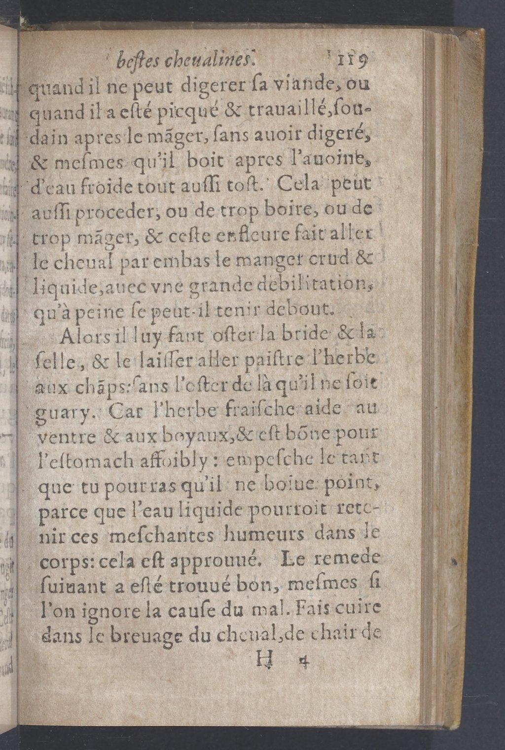 1619 - Pierre Rigaud - Trésor des bêtes chevalines - BnF 1619 - Pierre Rigaud - Trésor des bêtes chevalines - BnF