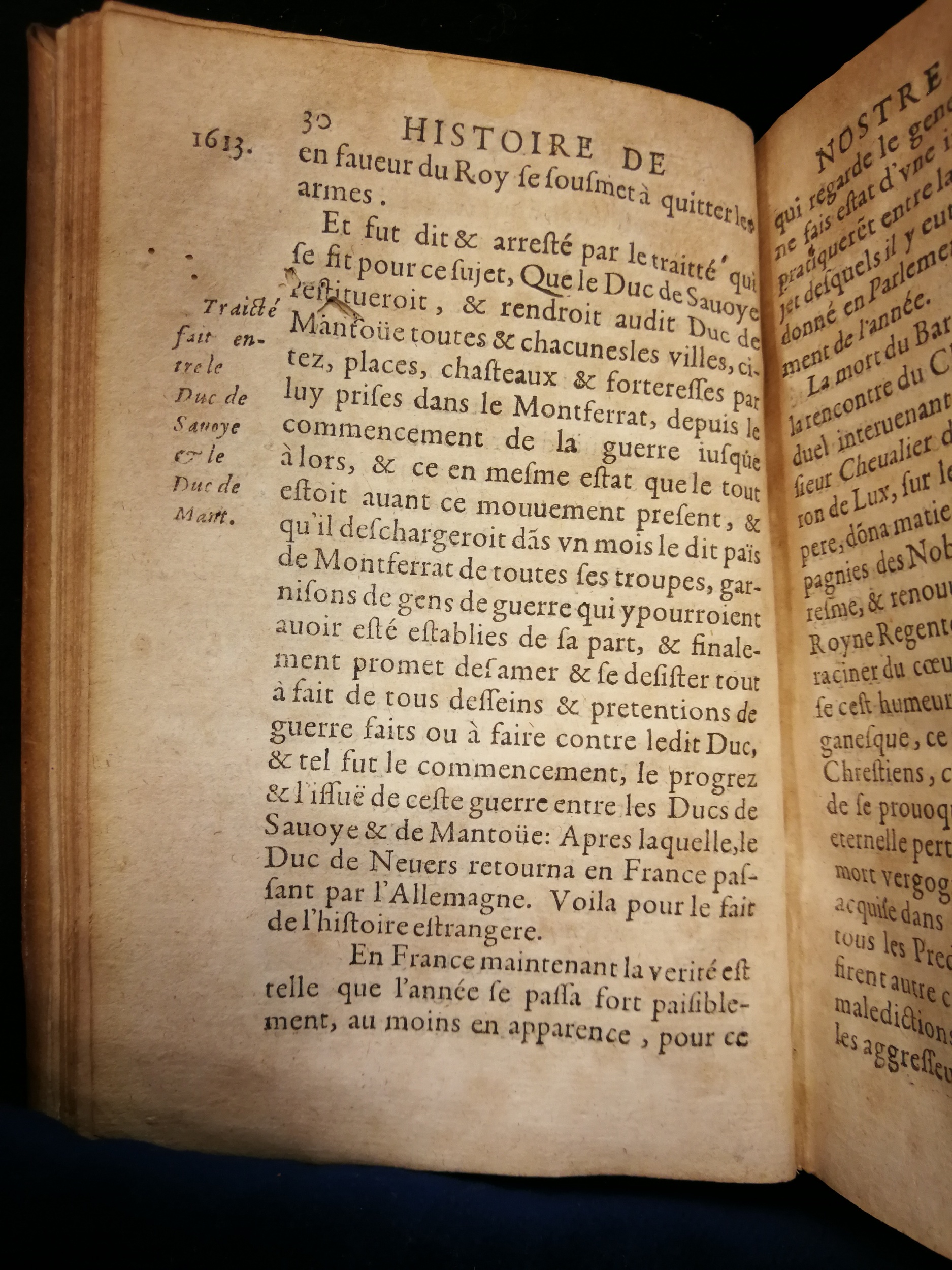1626 - Joseph Bouillerot - Trésor de l’histoire générale de notre temps - Les Méjanes, Aix-en-Provence