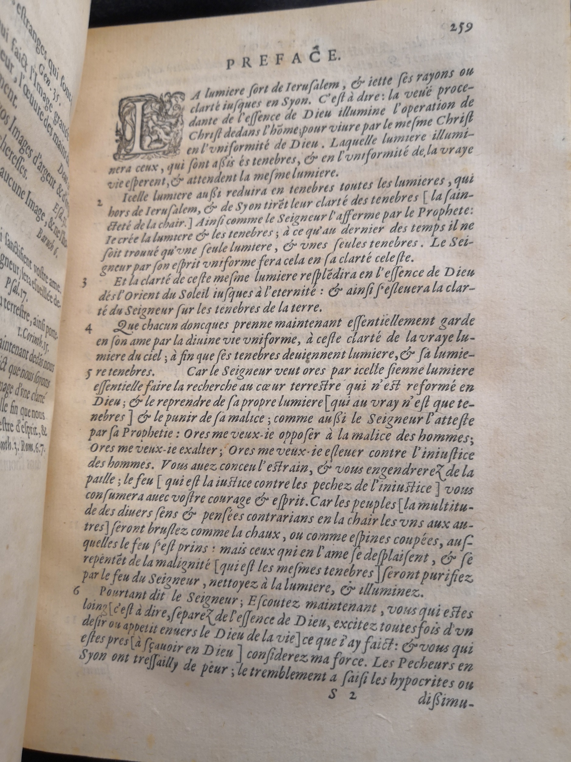 1581c. - Christophe Plantin - Le Livre des témoignages du Trésor caché au champ (Livres 2, 4, 6 et 7) - Anvers Musée Plantin Moretus