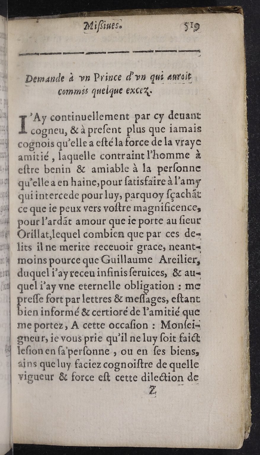 1624 - Jacques Cailloué - Secrétaire des secrétaires ou le Trésor de la plume française - BnF